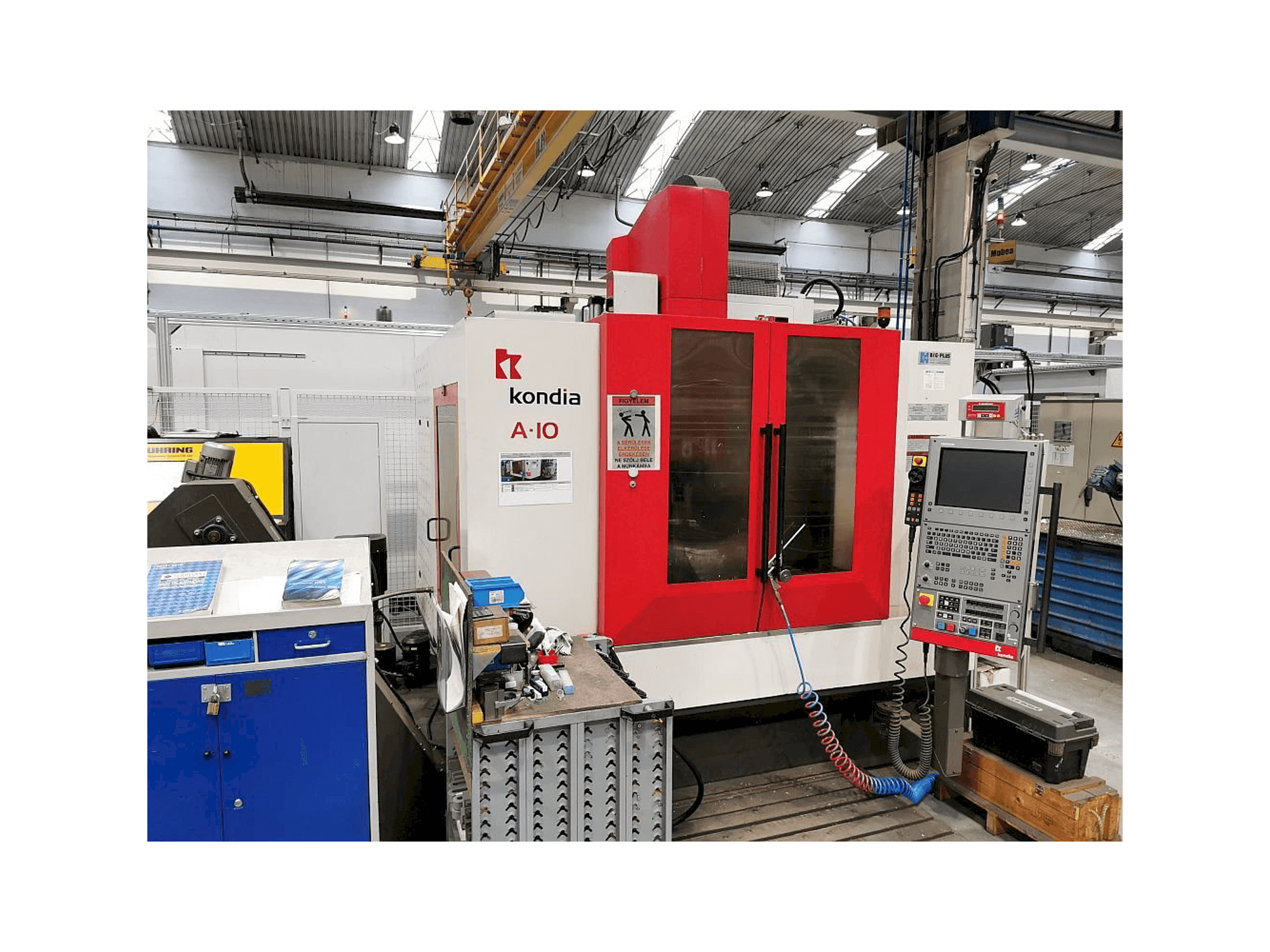 KONDIA A10-maskinen framifrån