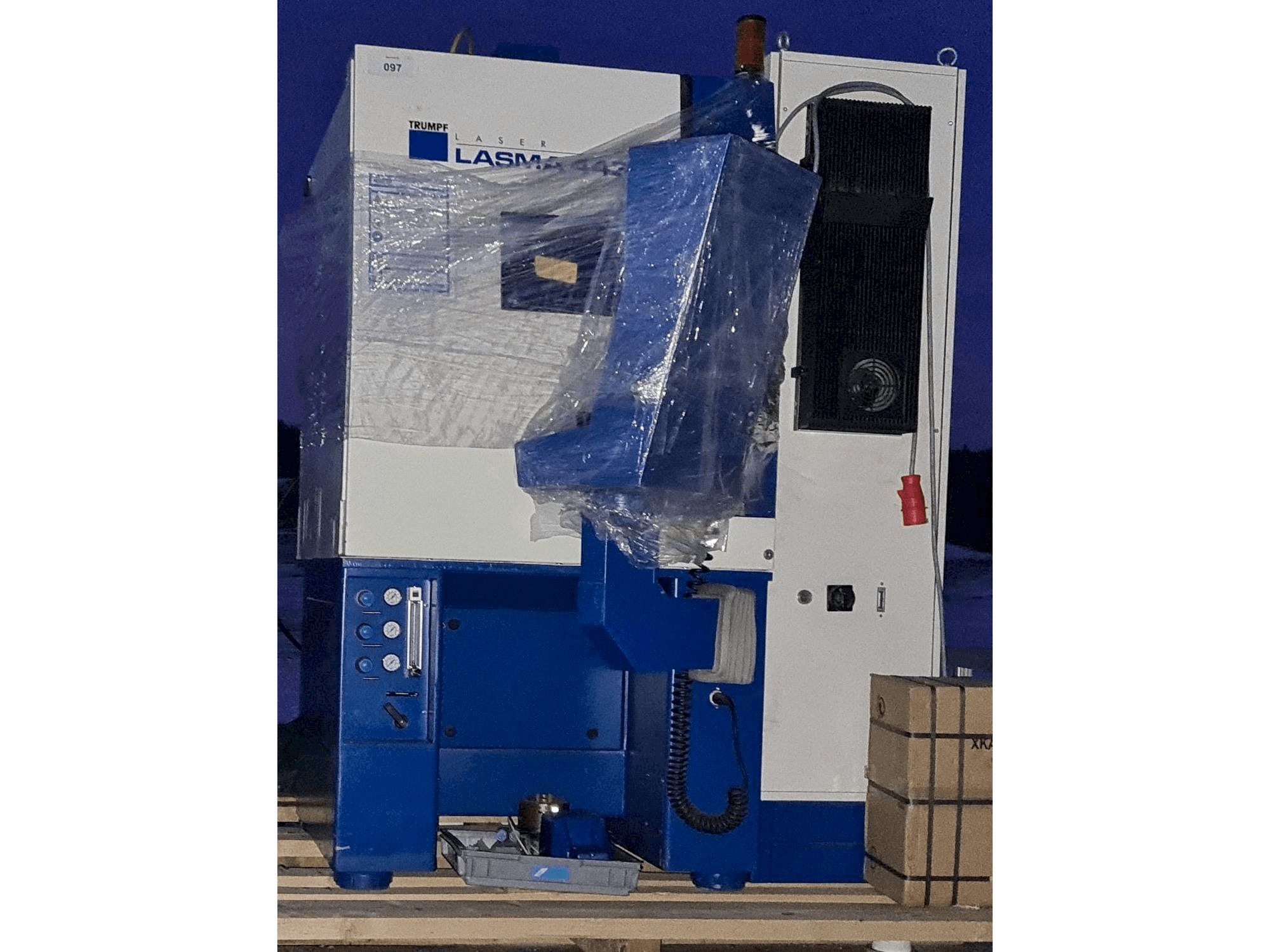 TRUMPF HL 124P LCB-maskinen framifrån