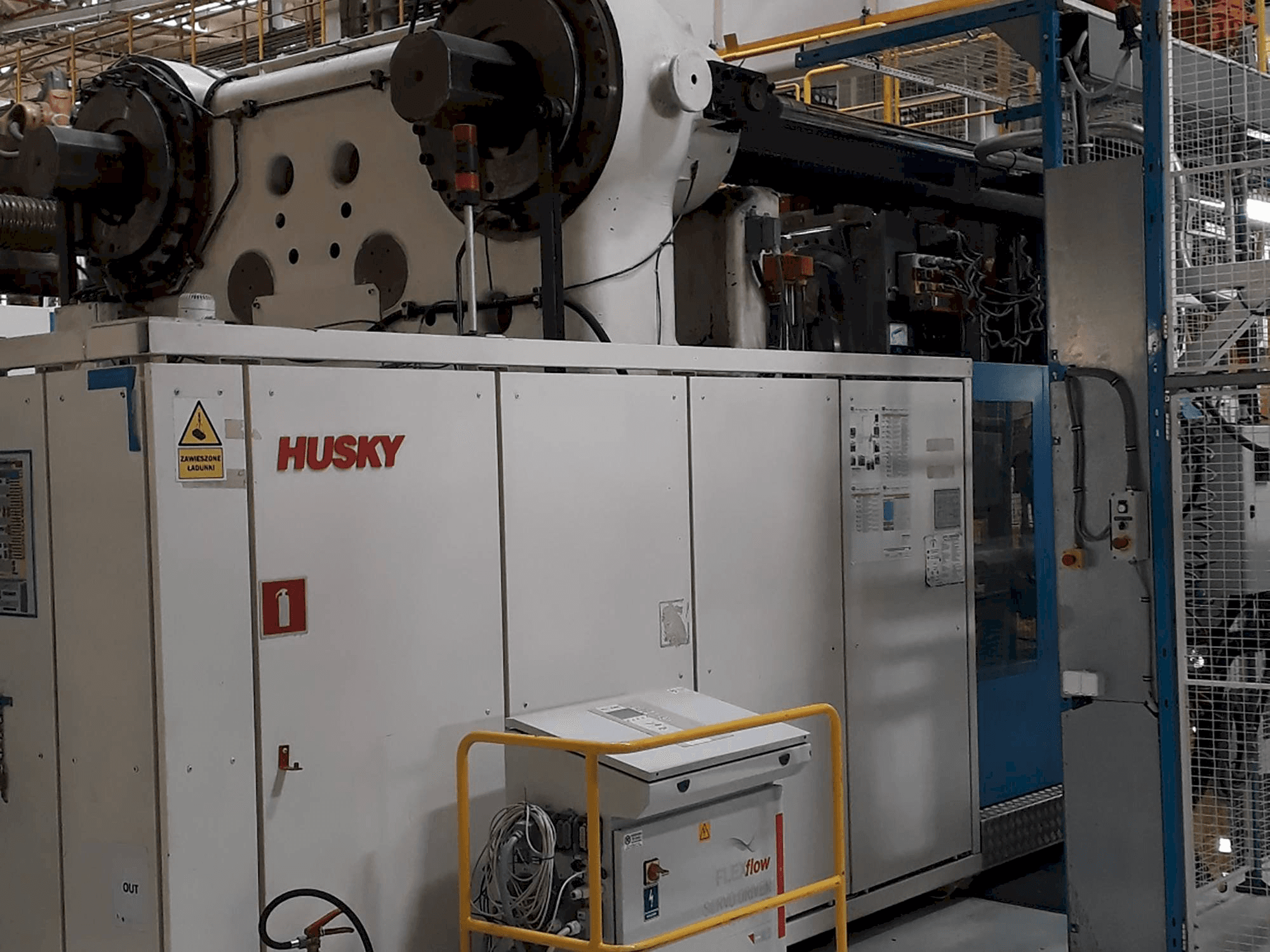 Husky ELL2350 RS155/145-maskinen framifrån