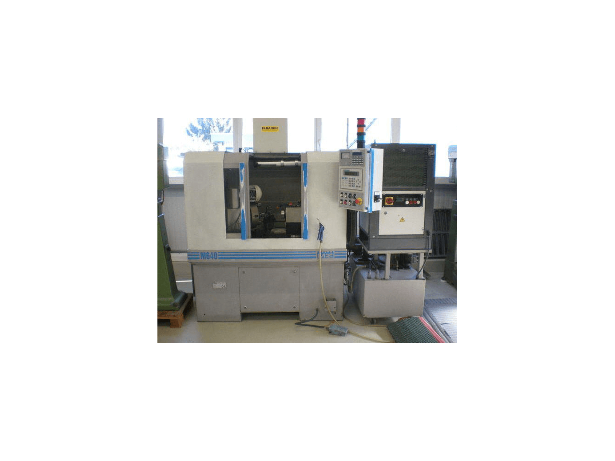 Monnier & Zahner M640-maskinen framifrån