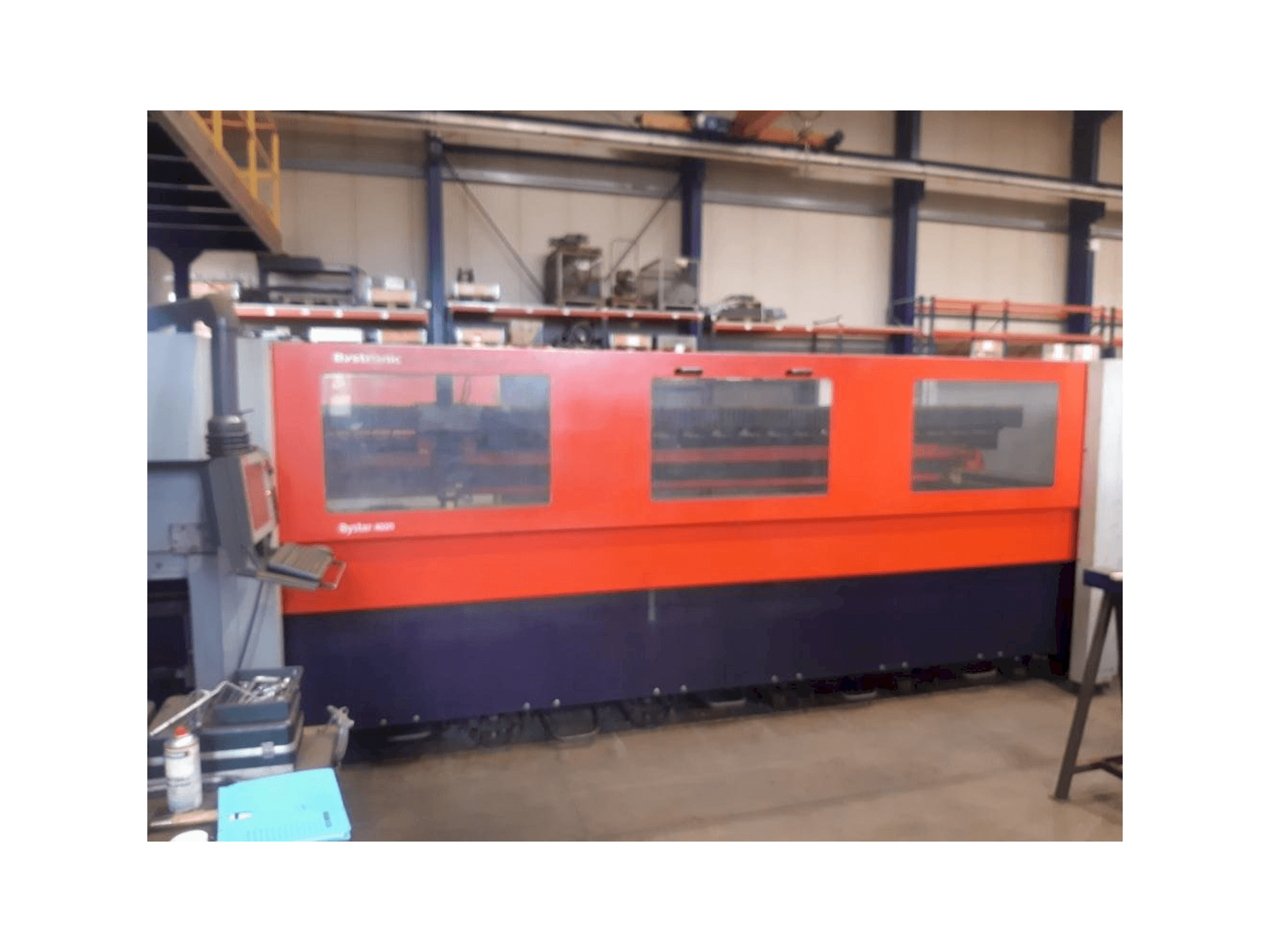 Bystronic Bystar 4020-maskinen framifrån