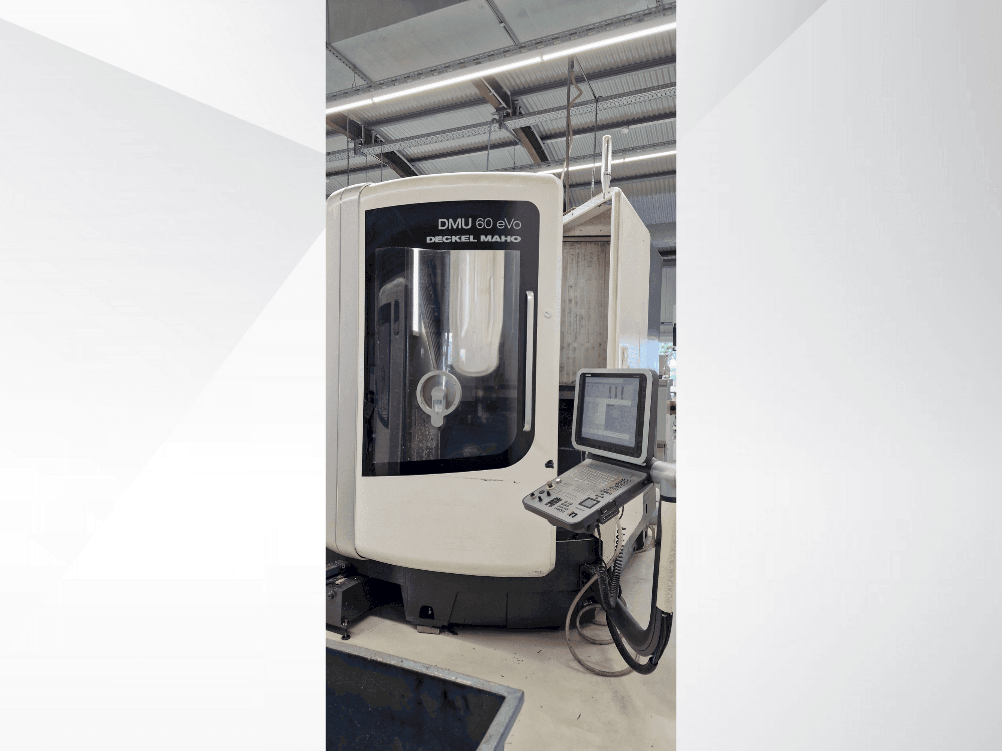 DMG DECKEL MAHO DMU 60 evo-maskinen framifrån