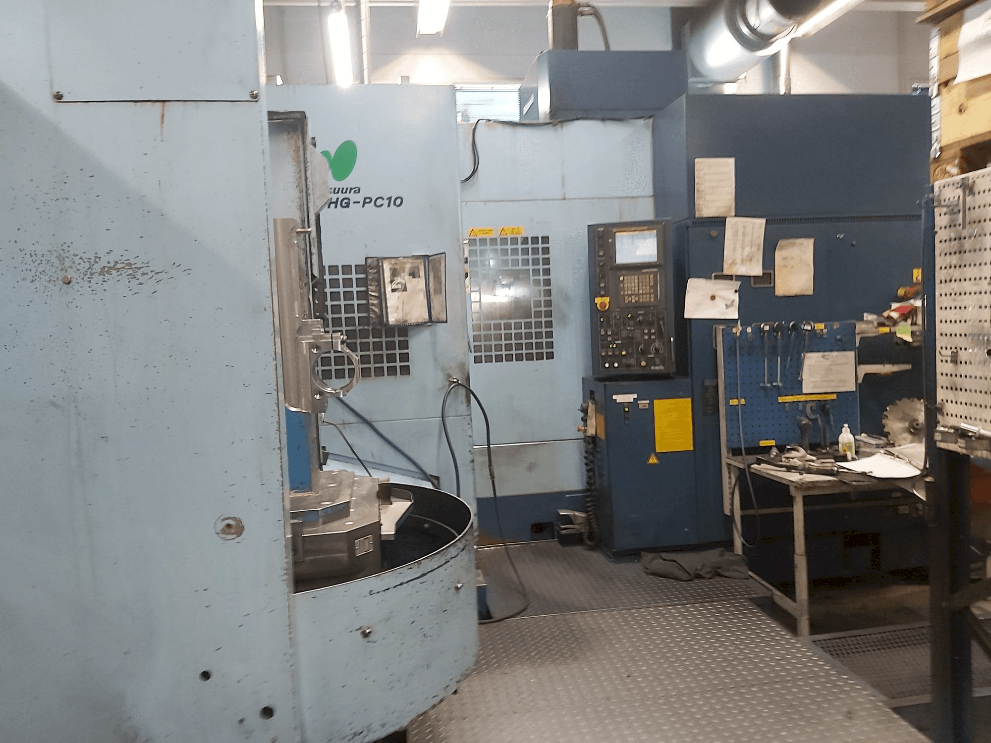 Matsuura MC-900HG-maskinen framifrån