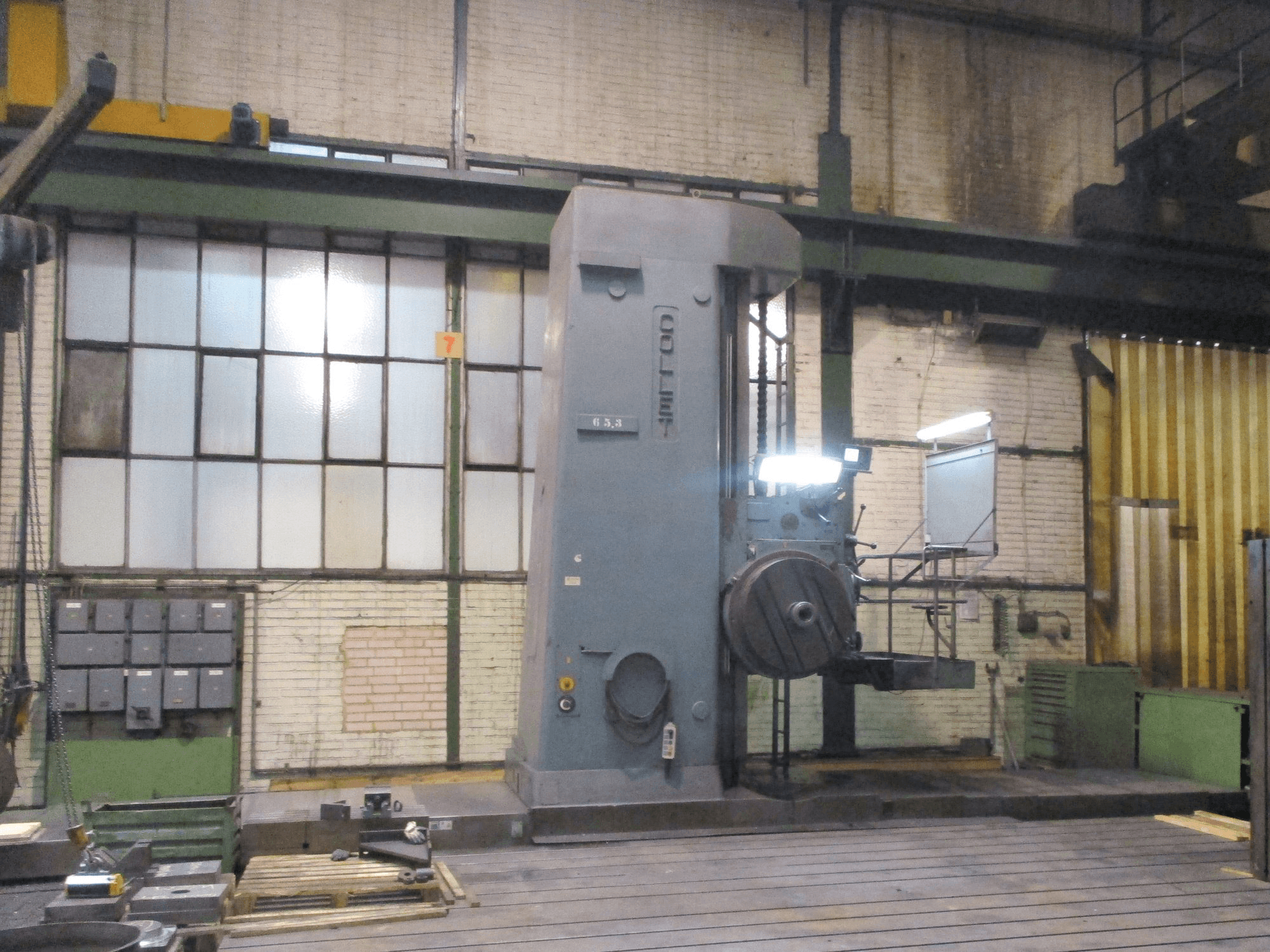 Collet & Engelhard BF 160/180-maskinen framifrån
