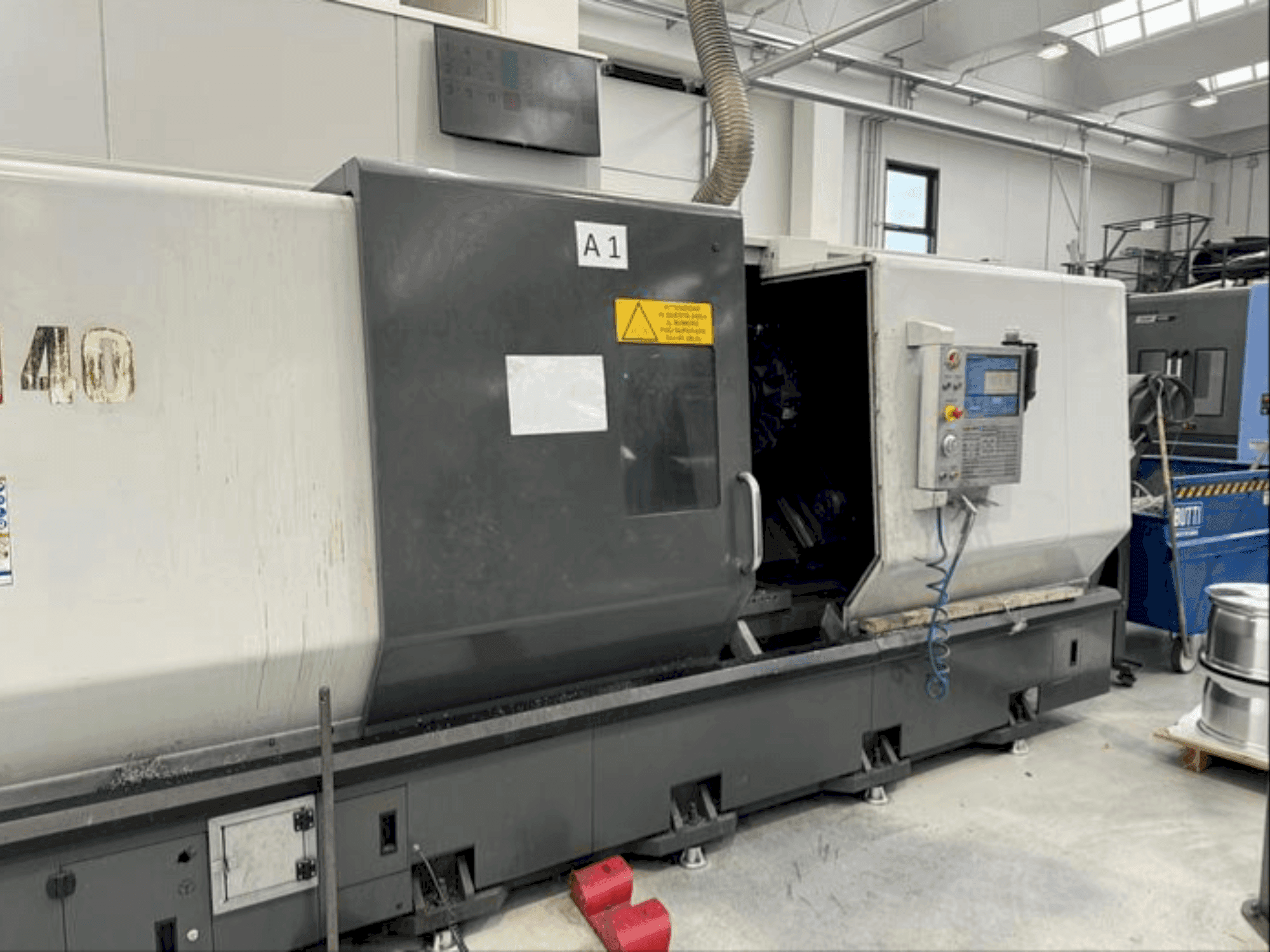 HAAS ST40-maskinen framifrån