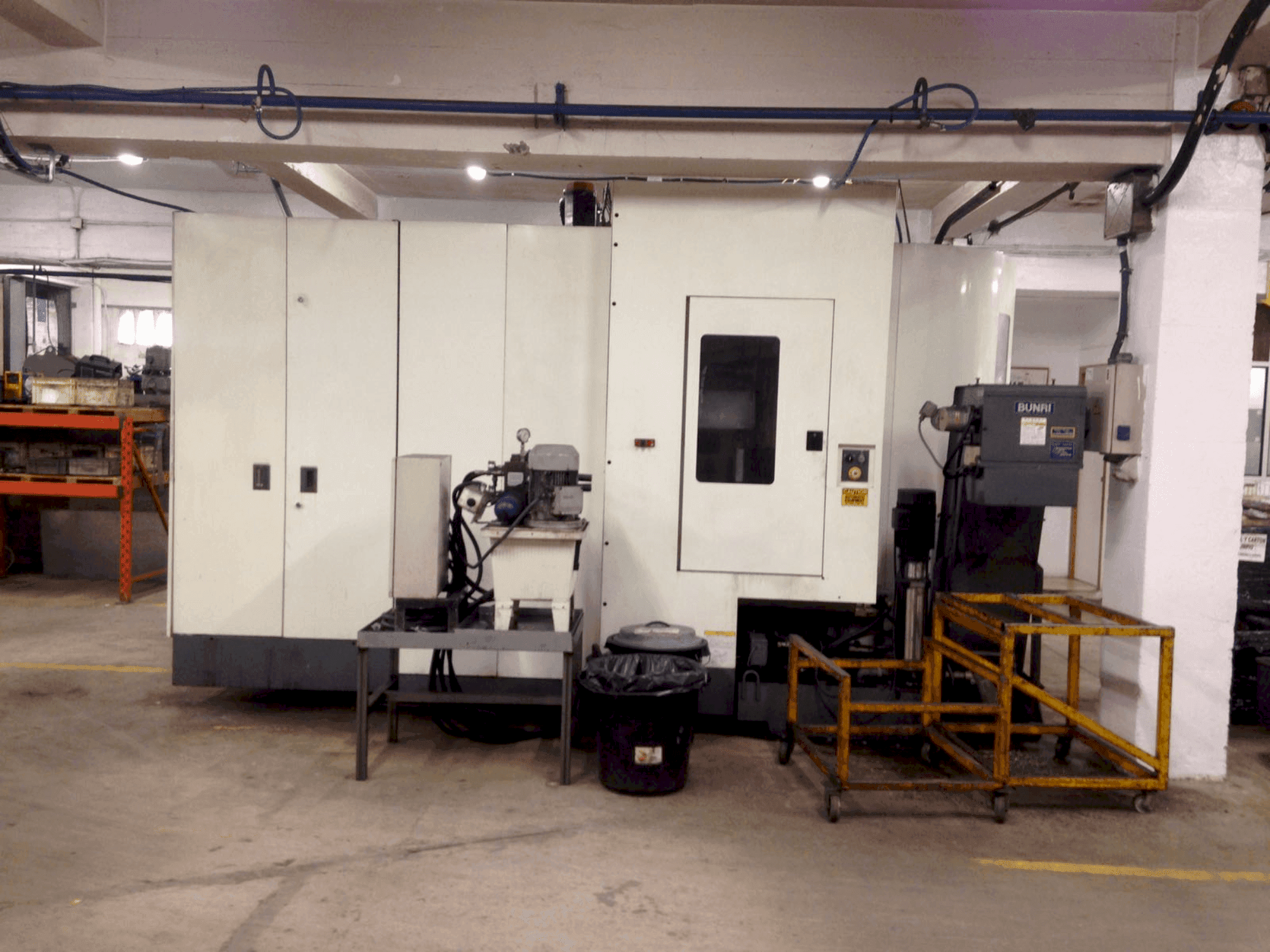 Kitamura HX400I-maskinen framifrån