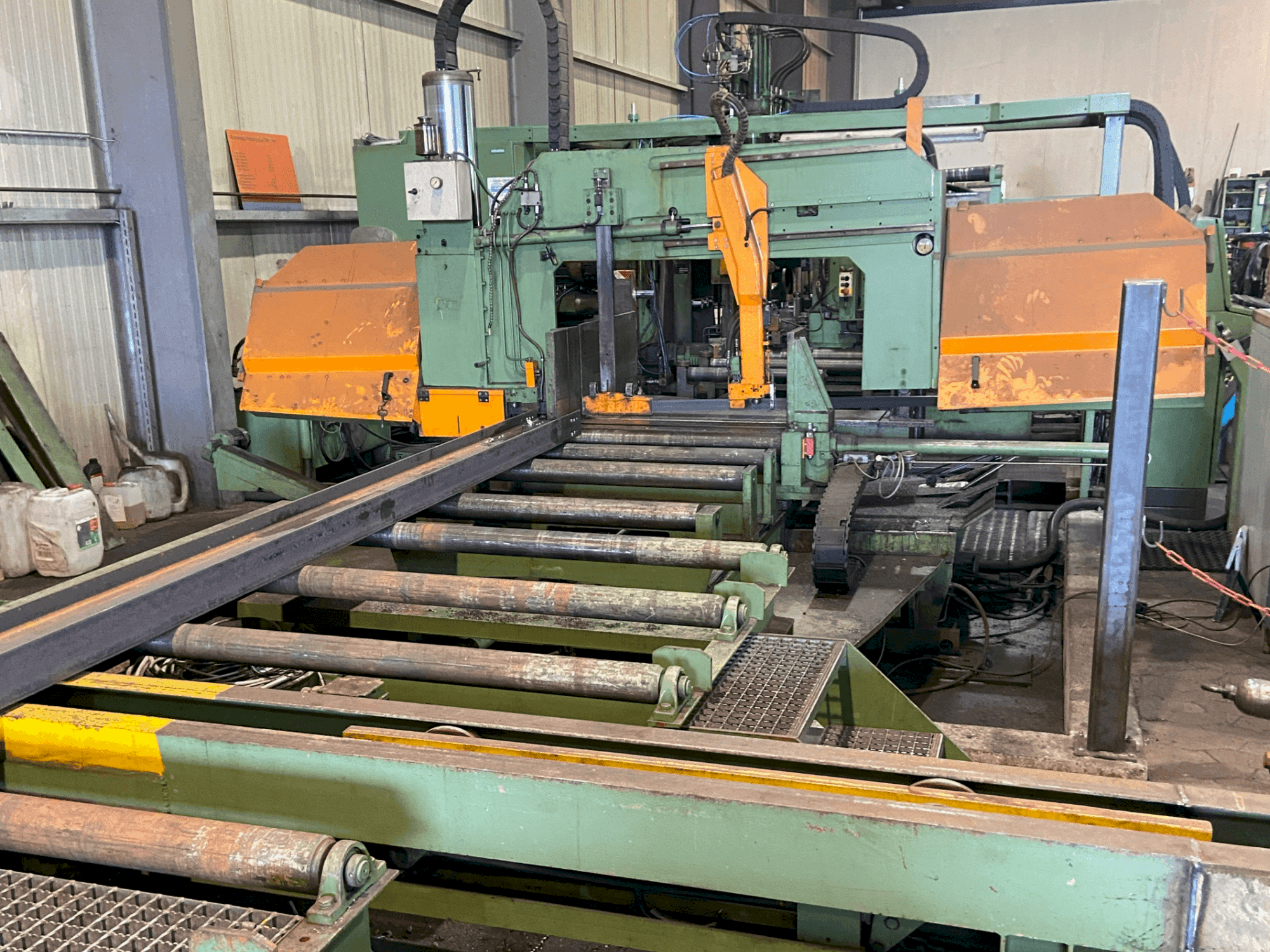 MEBA 560 DG-1000 + PEDDINGHAUS TDK 1000 /9P-maskinen framifrån