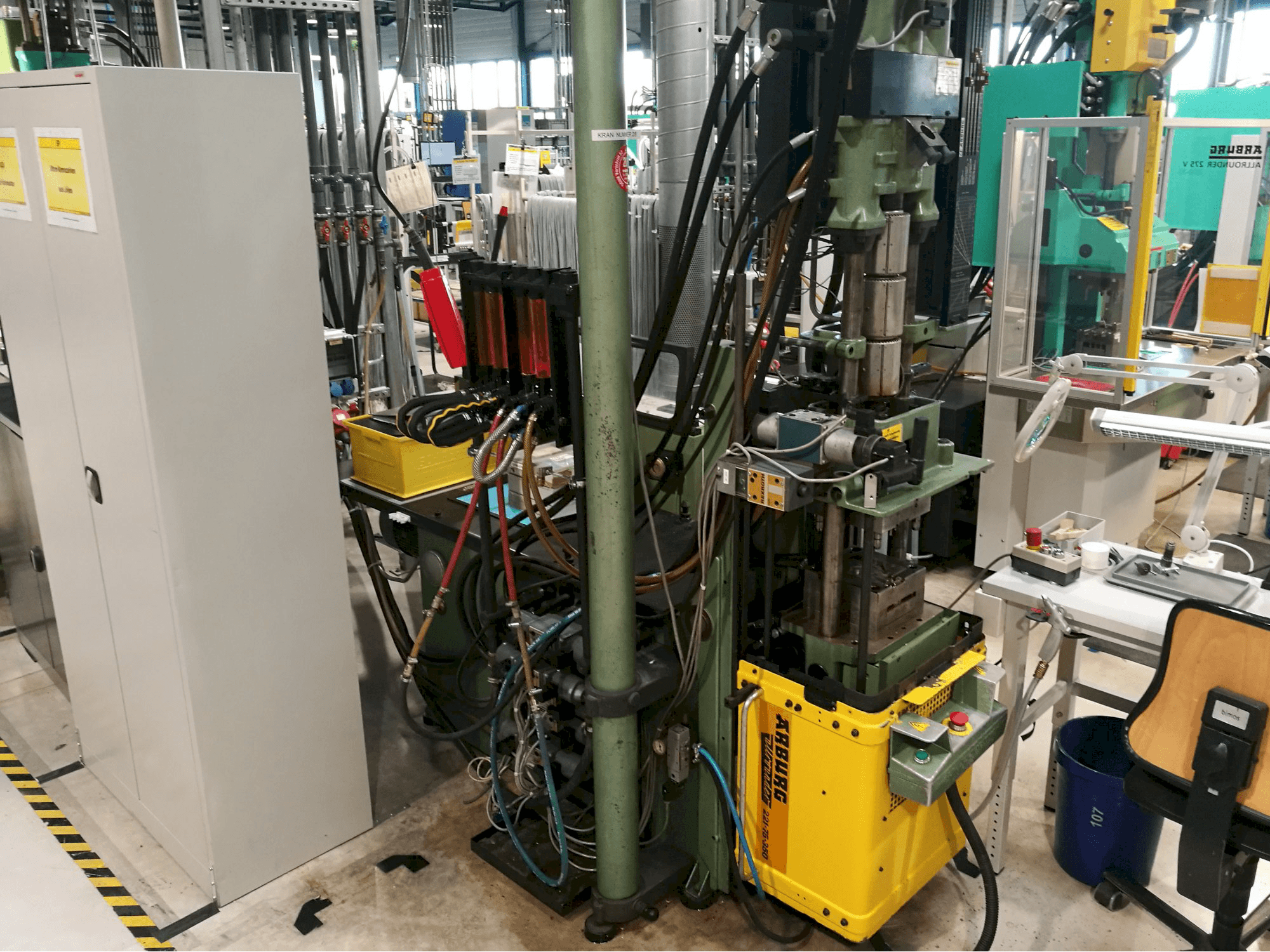 Information om Arburg Allrounder 221-75-350-maskinen