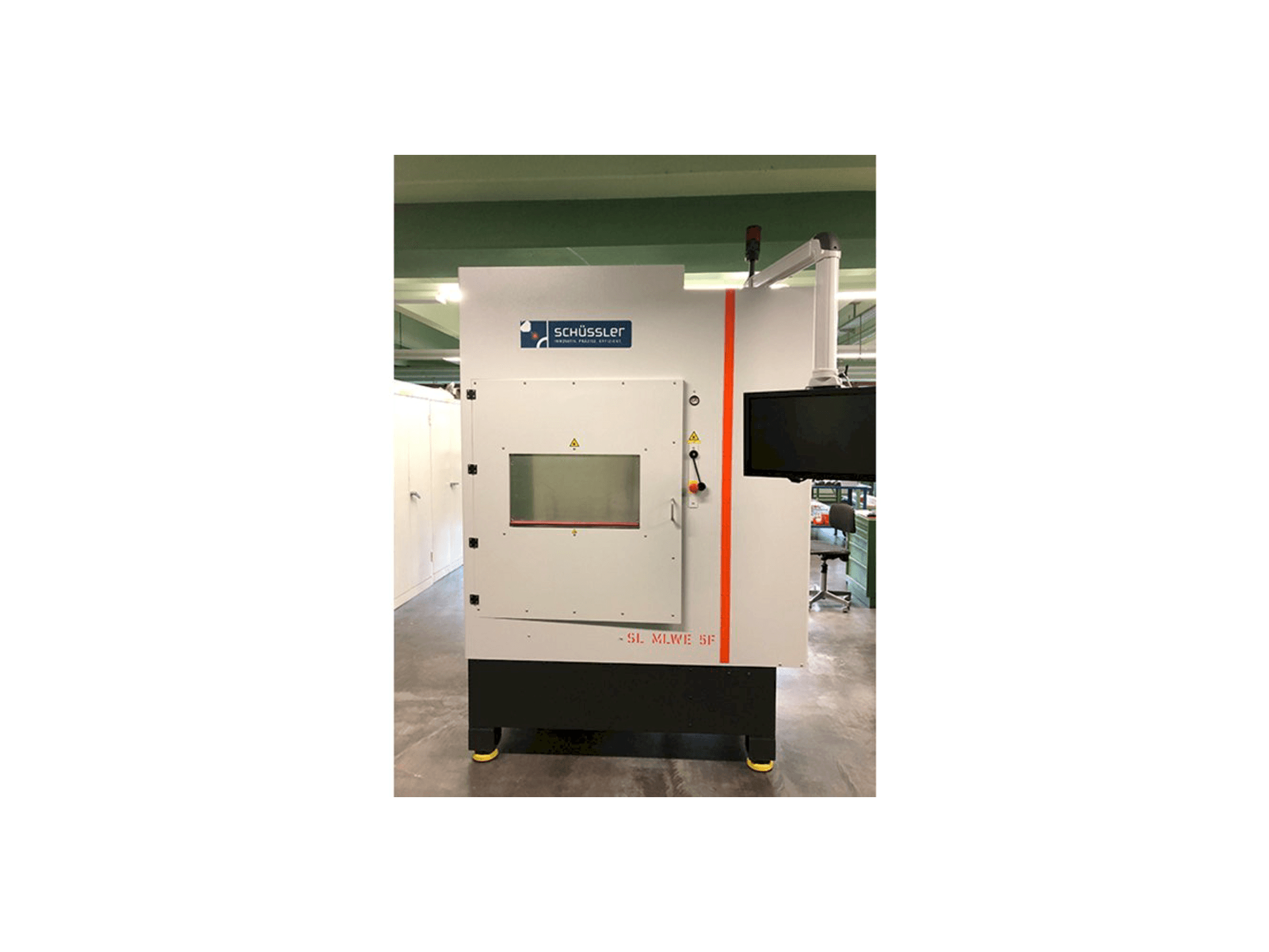 Schussler SL MLWE 5F-maskinen framifrån