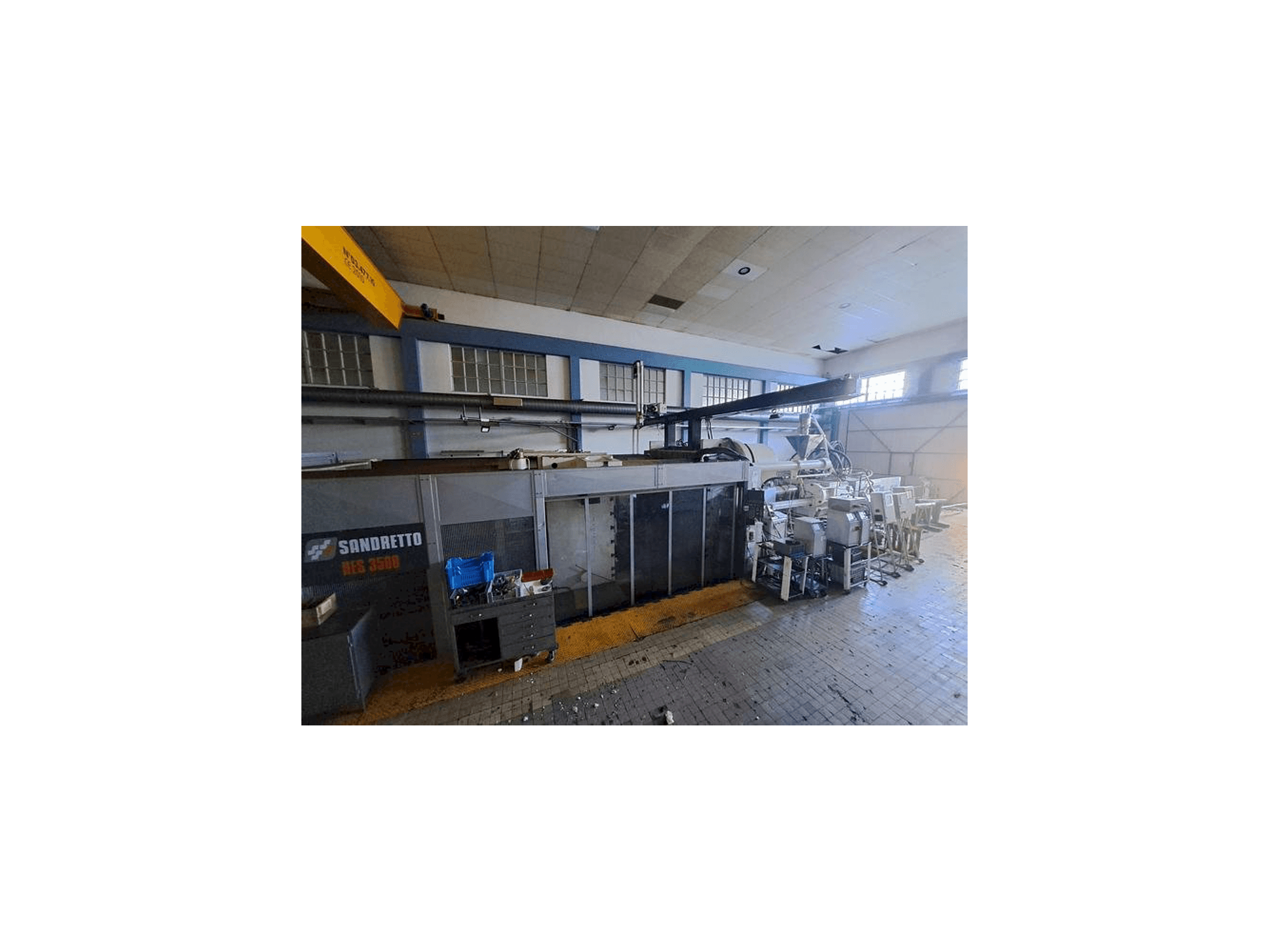 SANDRETTO HES 3500-maskinen framifrån