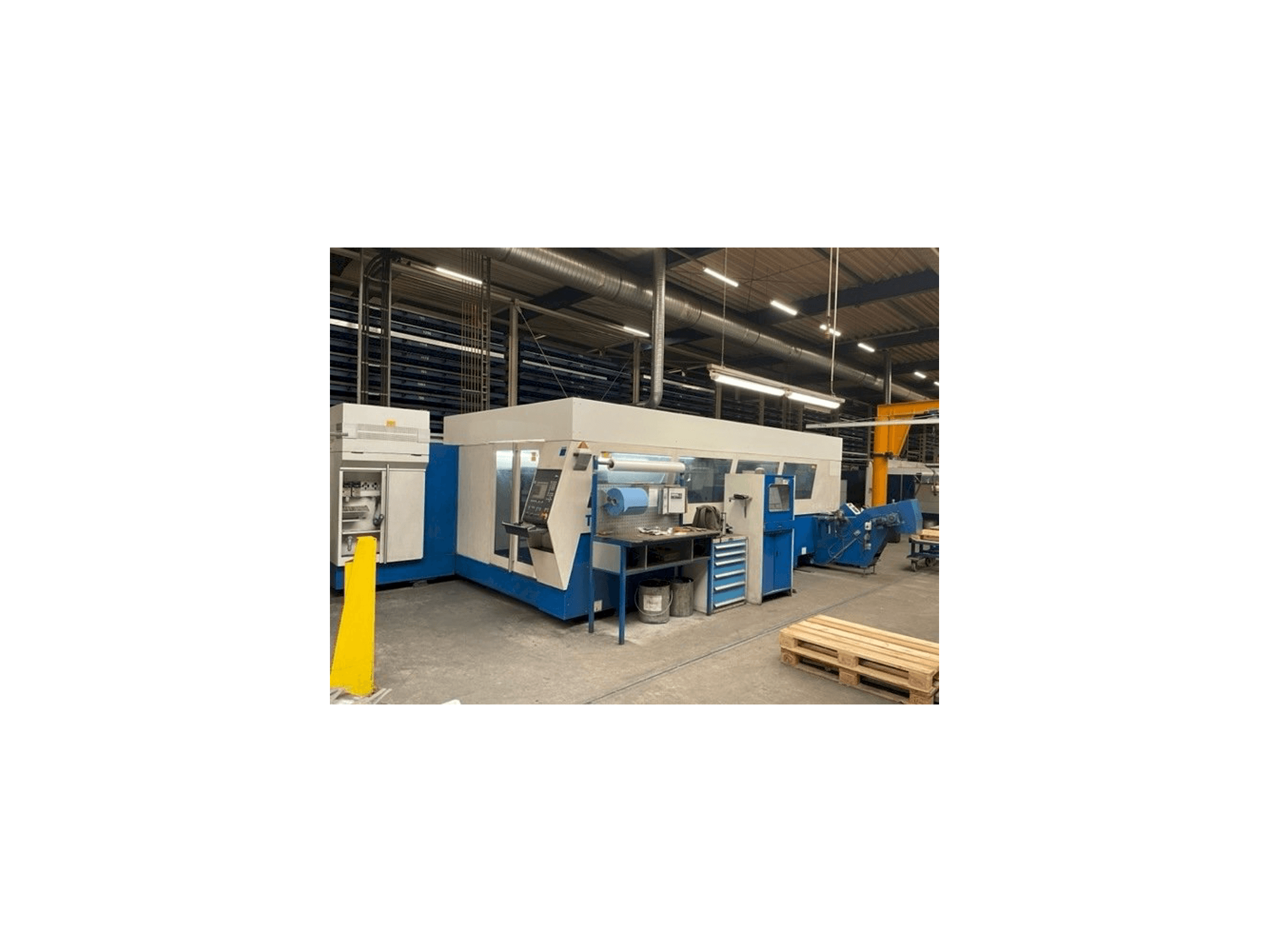 Trumpf TruLaser 5040 classic-maskinen framifrån
