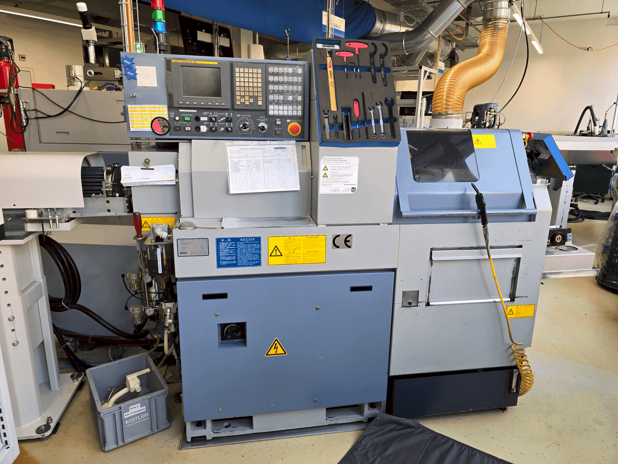 STAR MICRONICS SB-16D-maskinen framifrån