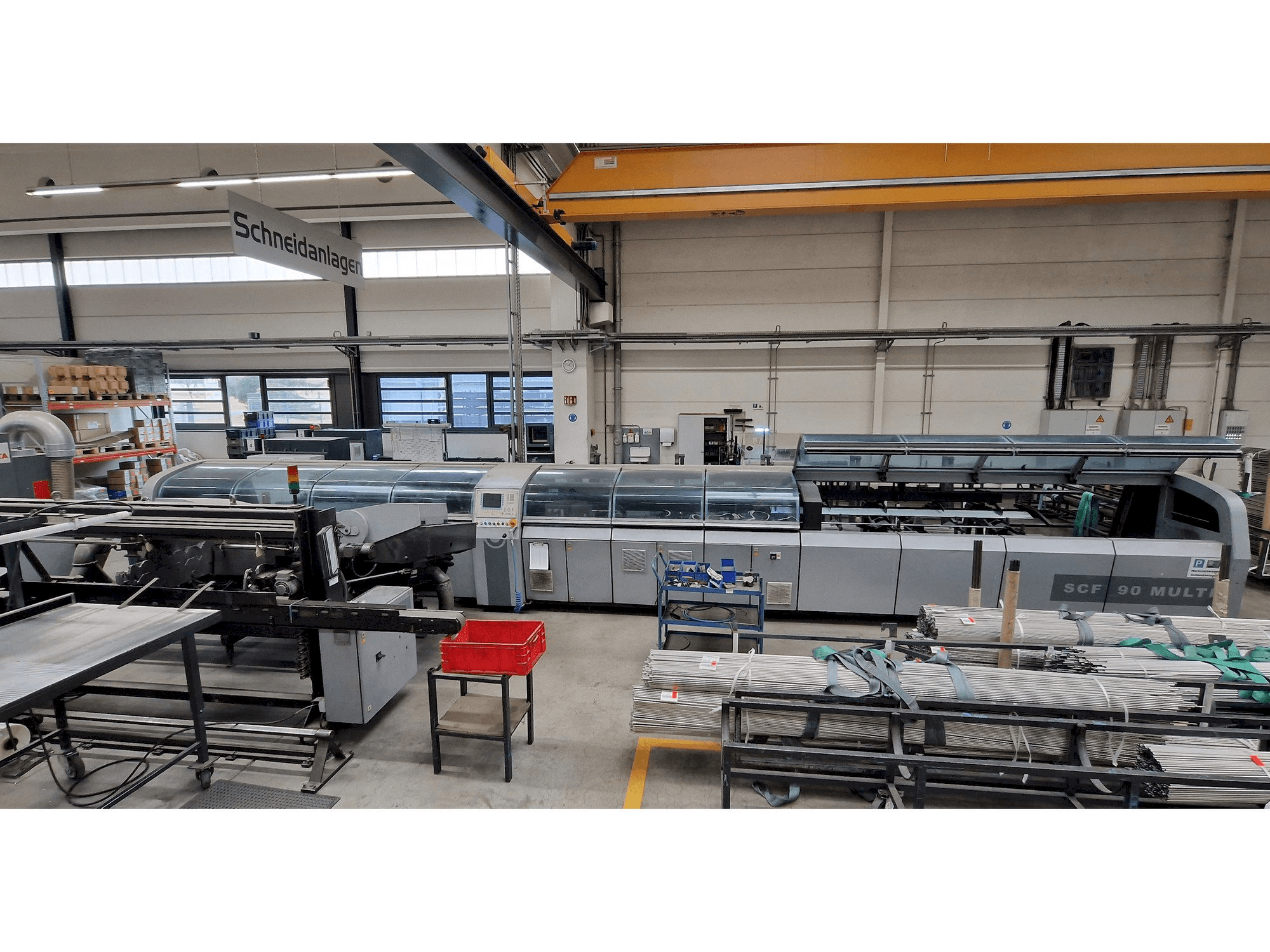 Bewo SFC90-maskinen framifrån