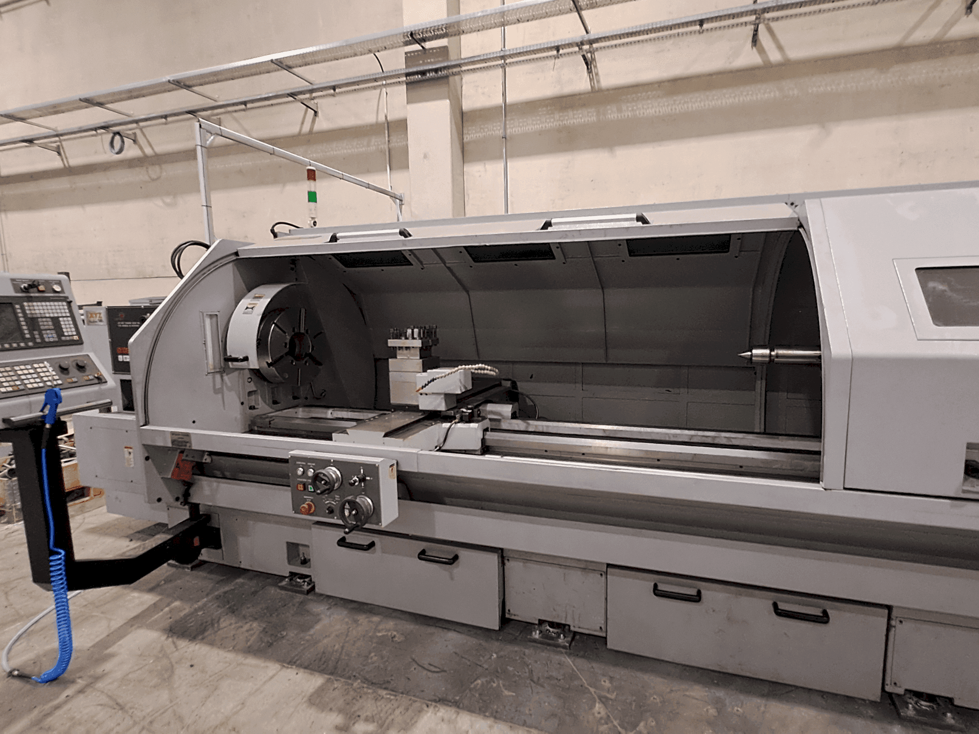 XYZ XL780-maskinen framifrån