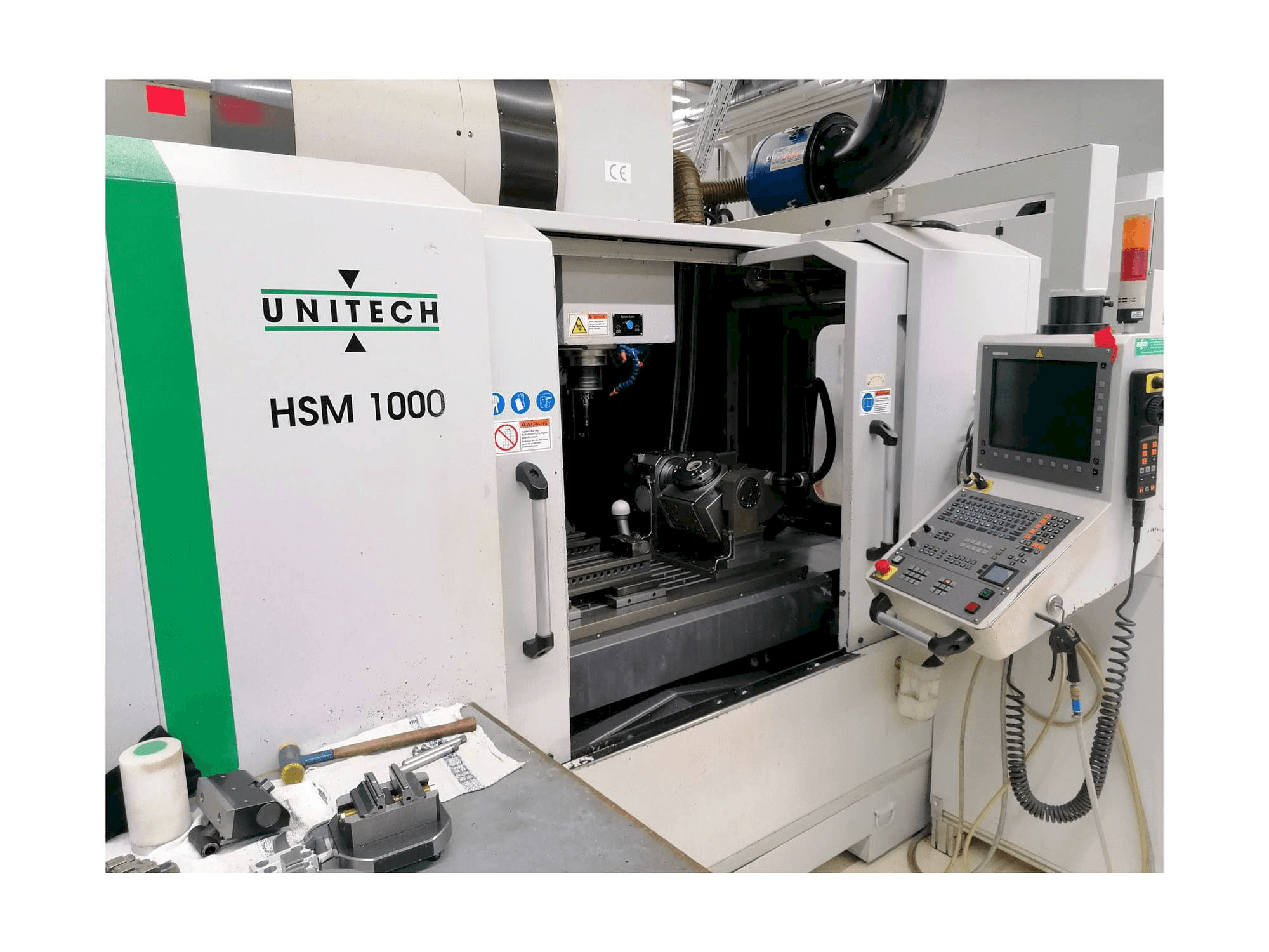 UNITECH HSM1000-maskinen framifrån