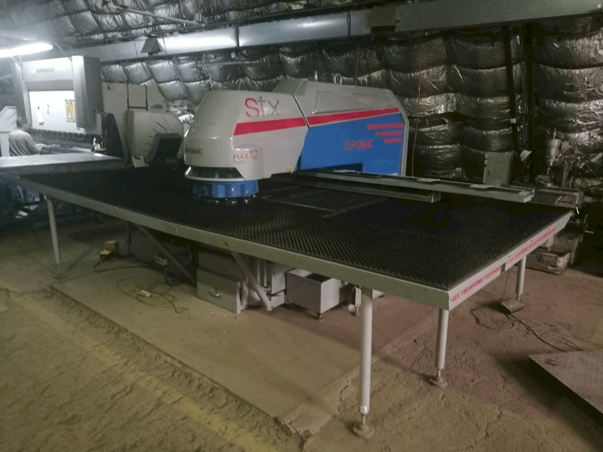 Euromac STX Flex 12-maskinen framifrån