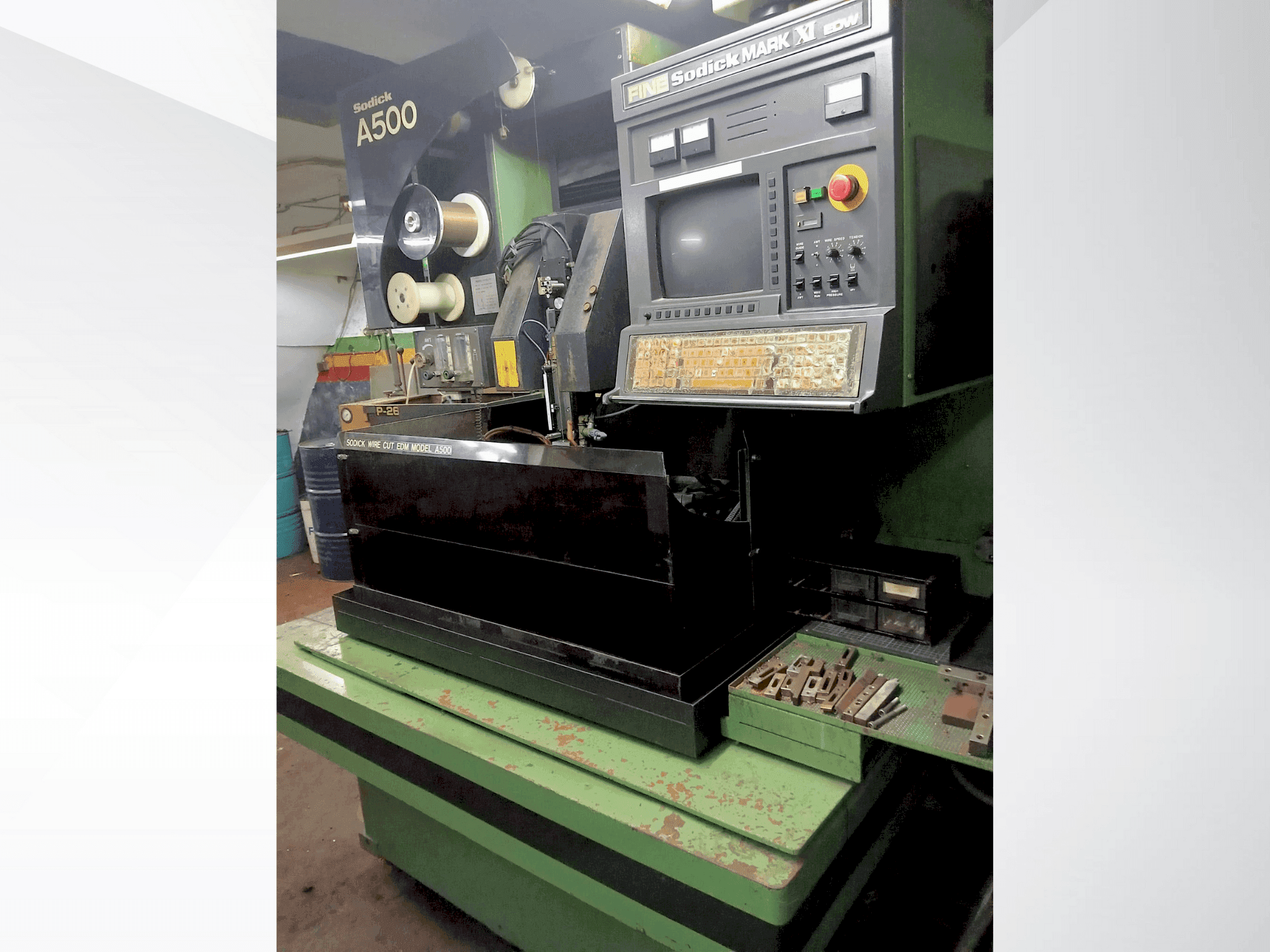 Sodick A 500-maskinen framifrån