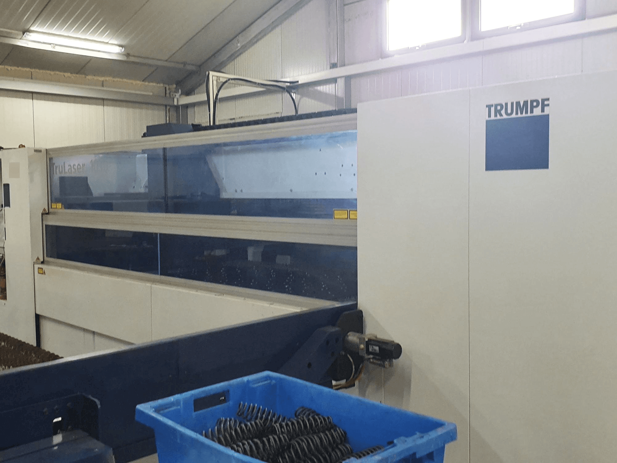 Trumpf TruLaser 1030-maskinen framifrån