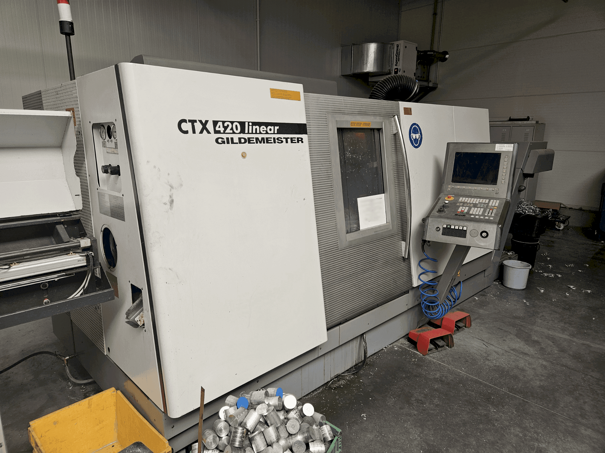 Gildemeister CTX 420 Linear-maskinen framifrån