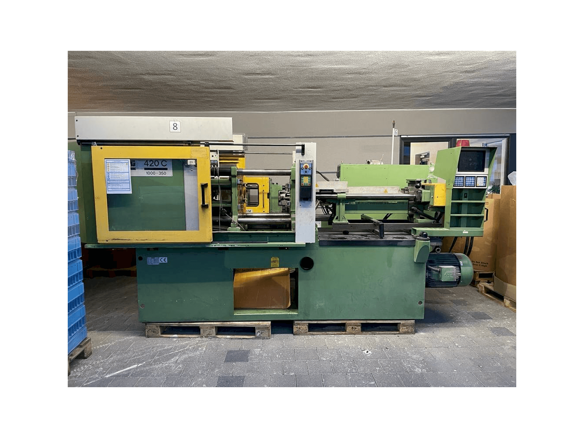 Arburg 420C mit-maskinen framifrån