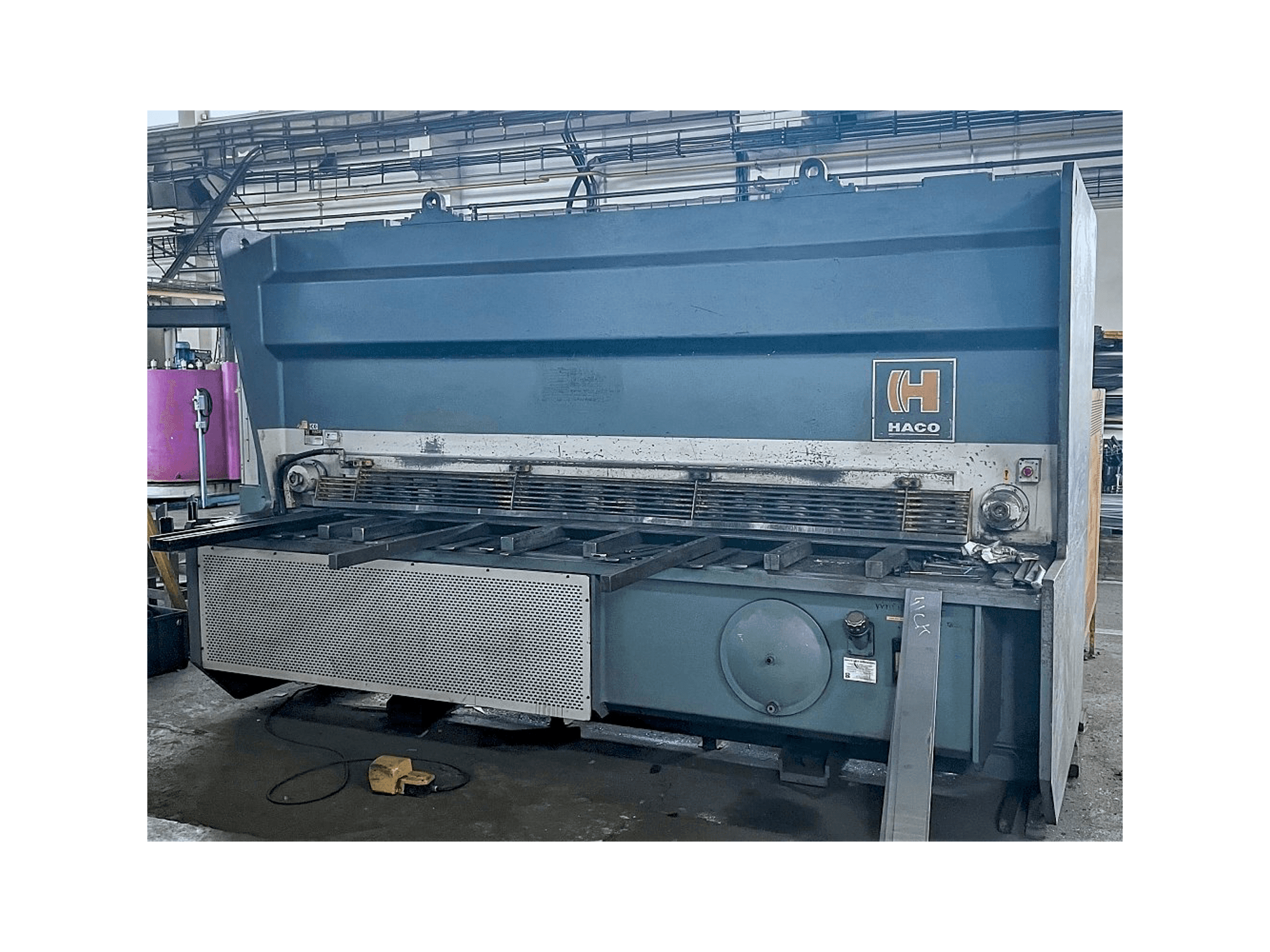 HACO HSLX 3016/18 SAB-maskinen framifrån