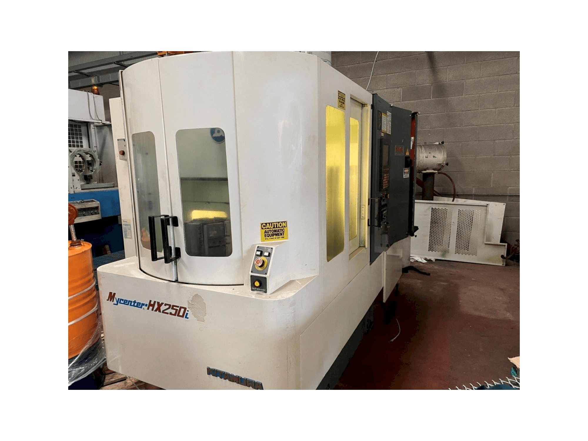 Kitamura Mycenter HX250i-maskinen framifrån
