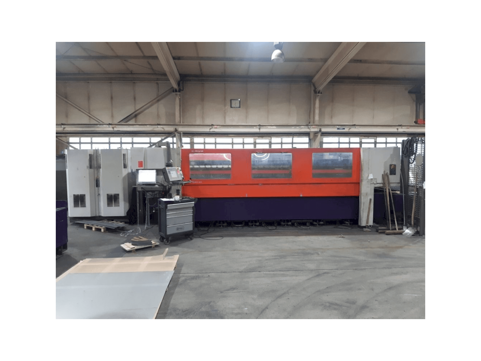 Bystronic Bystar 4020-maskinen framifrån