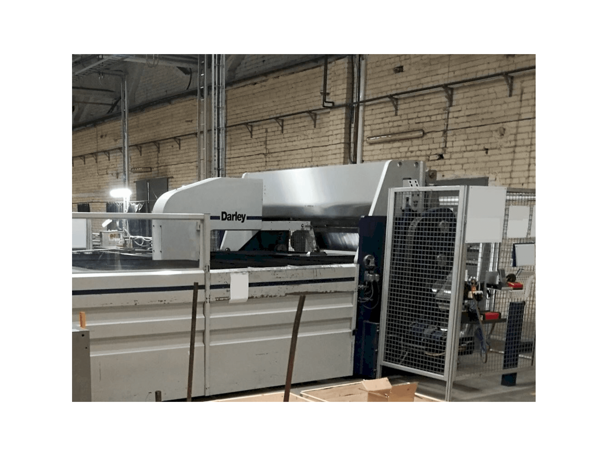 Darley MF 2502-maskinen framifrån