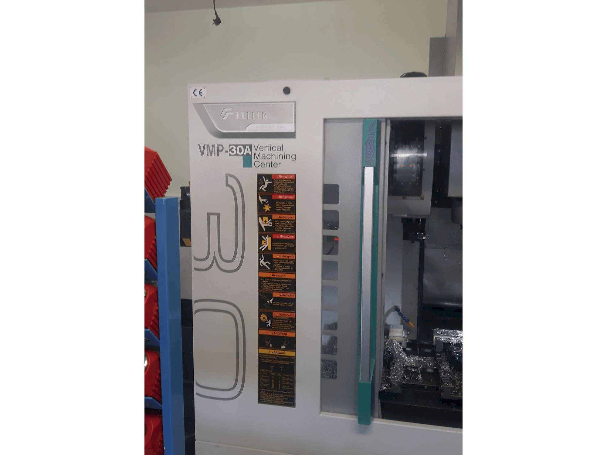 Feeler VMP 30-maskinen framifrån