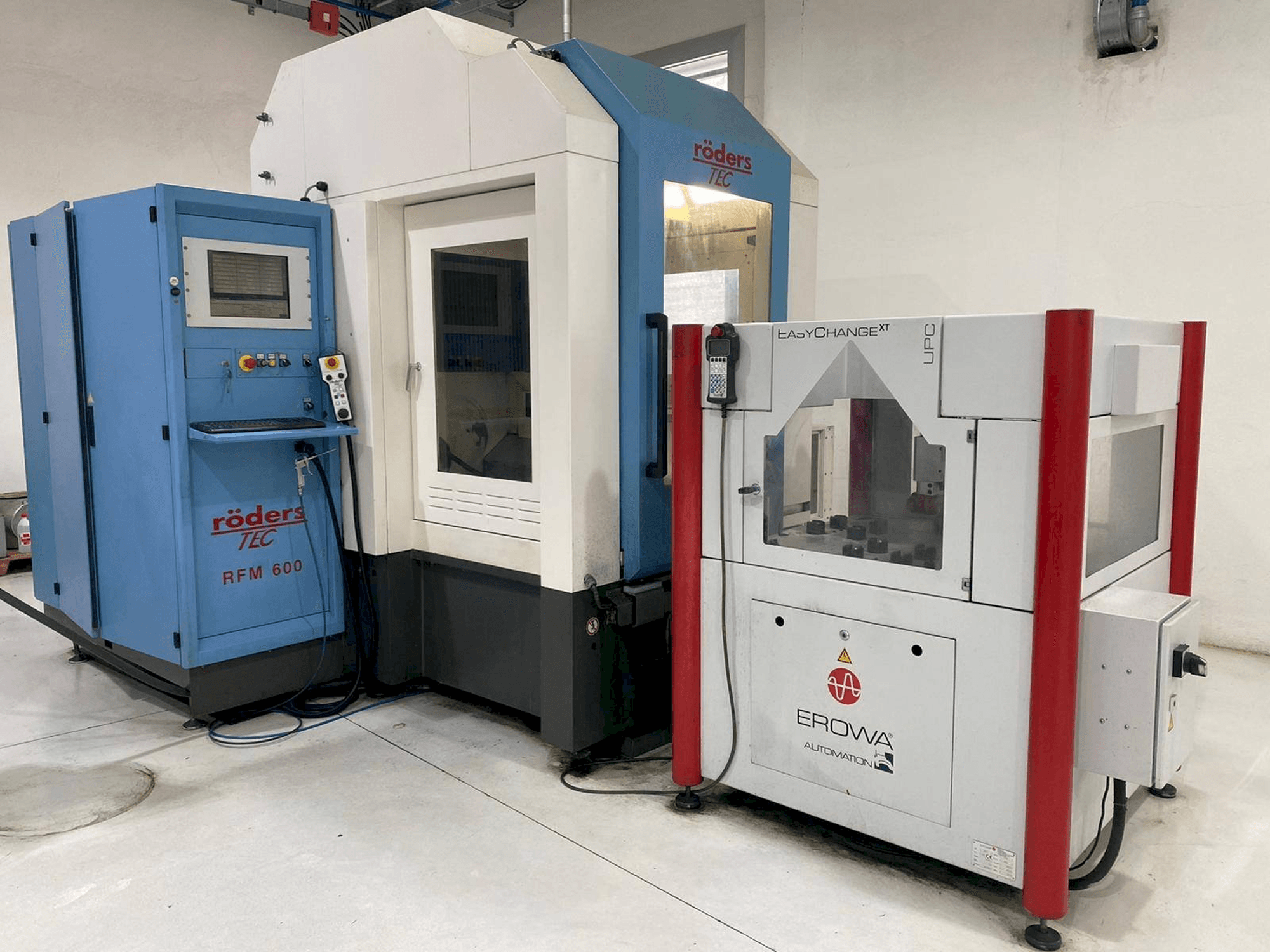 Roders RFM 600-maskinen framifrån