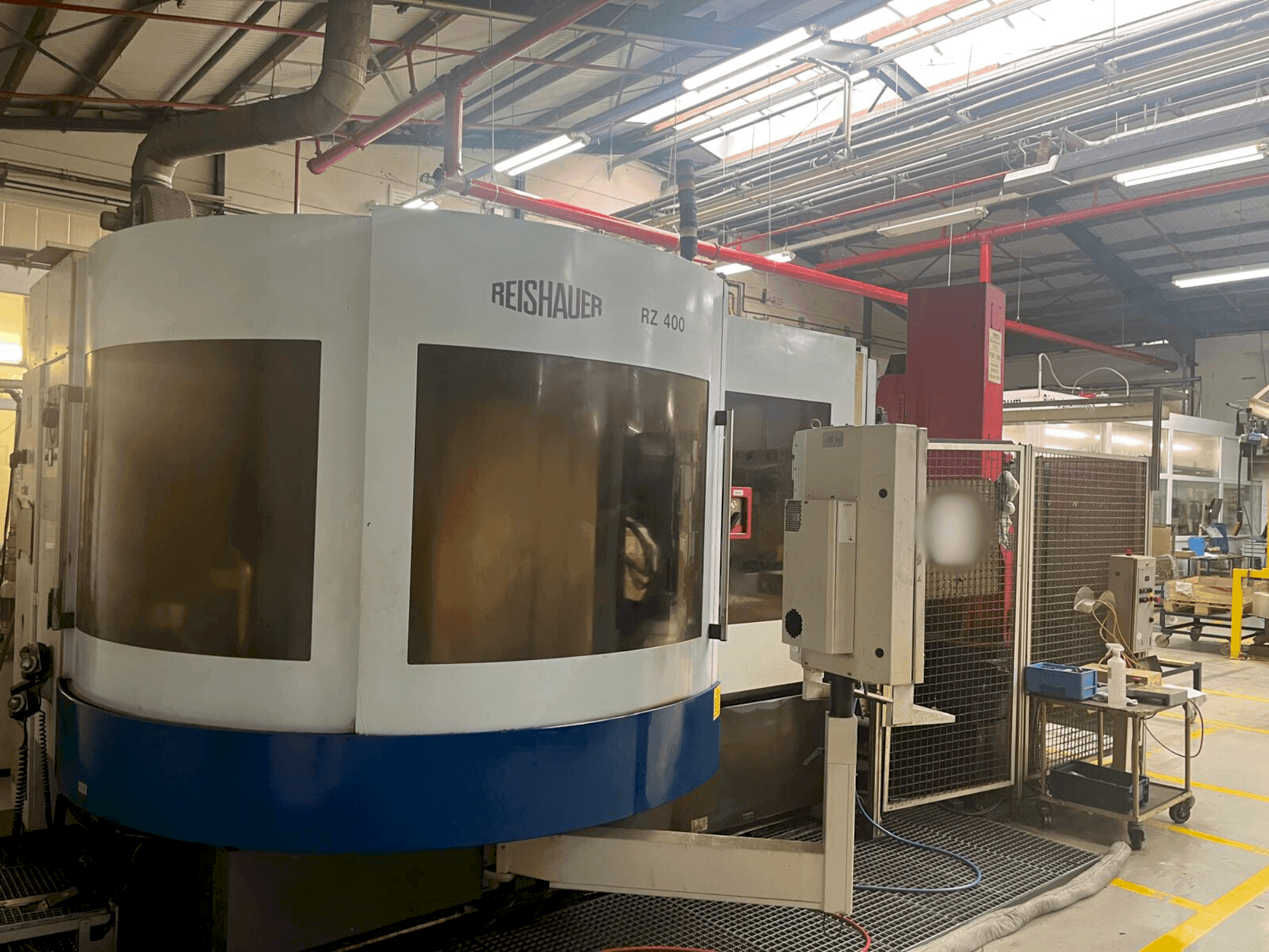 Reishauer RZ 400-maskinen framifrån