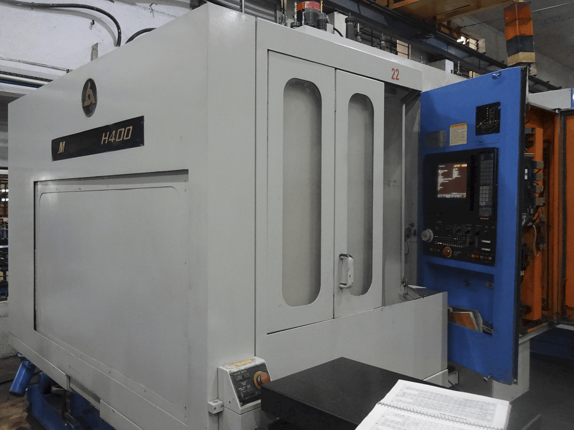 Kitamura-maskinen framifrånMycenter-H400SC