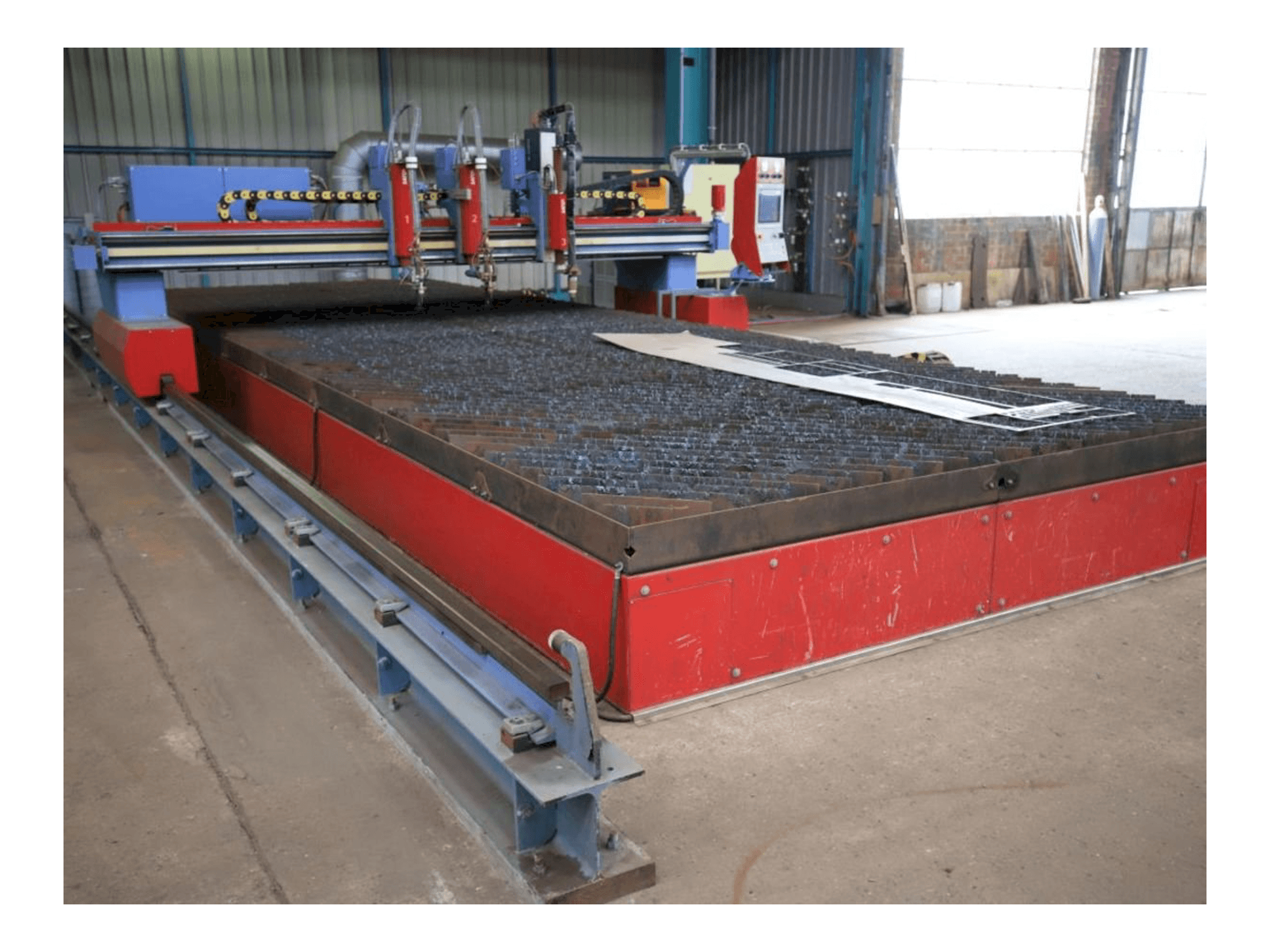 SATO LS 3500-maskinen framifrån