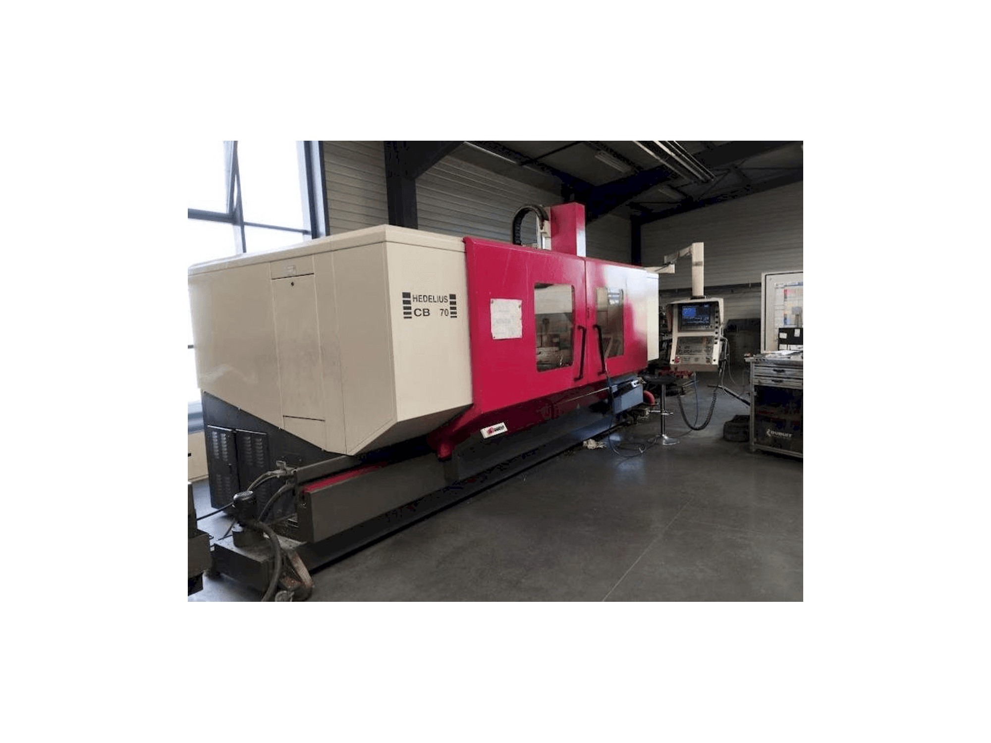 HEDELIUS CB 70-3200-maskinen framifrån