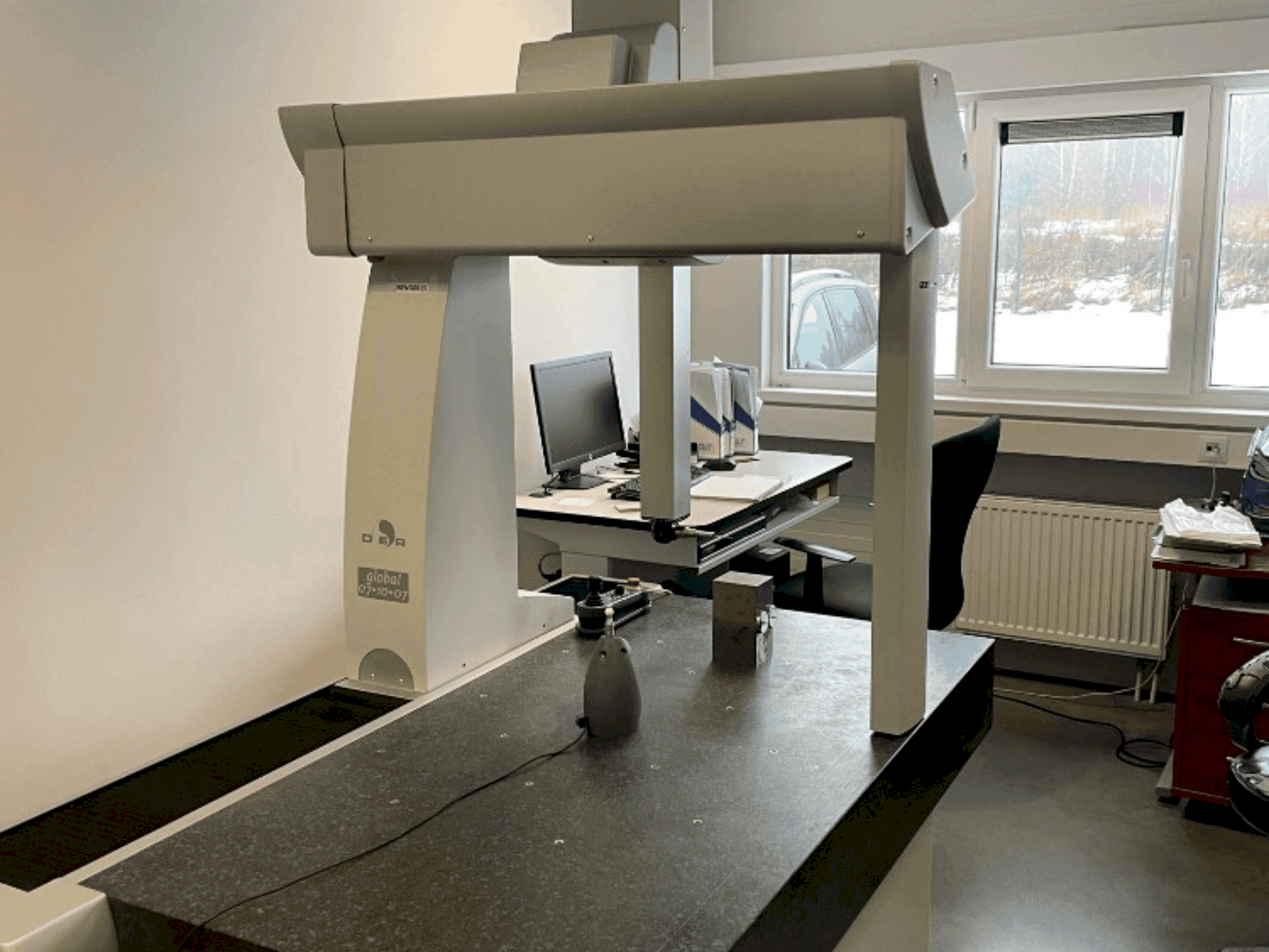 Hexagon Global 07.10.07-maskinen framifrån