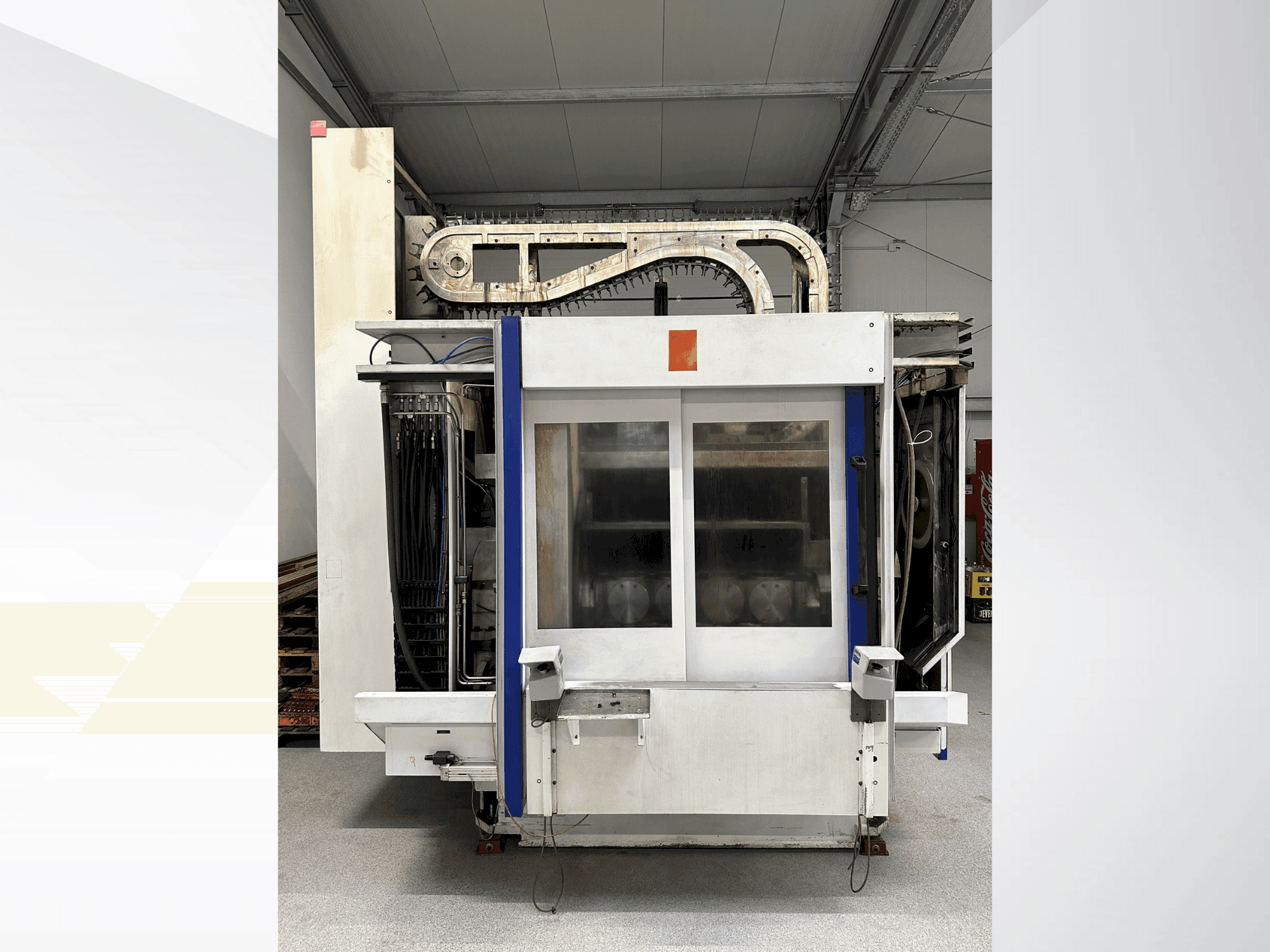 SW BA 400-4-maskinen framifrån