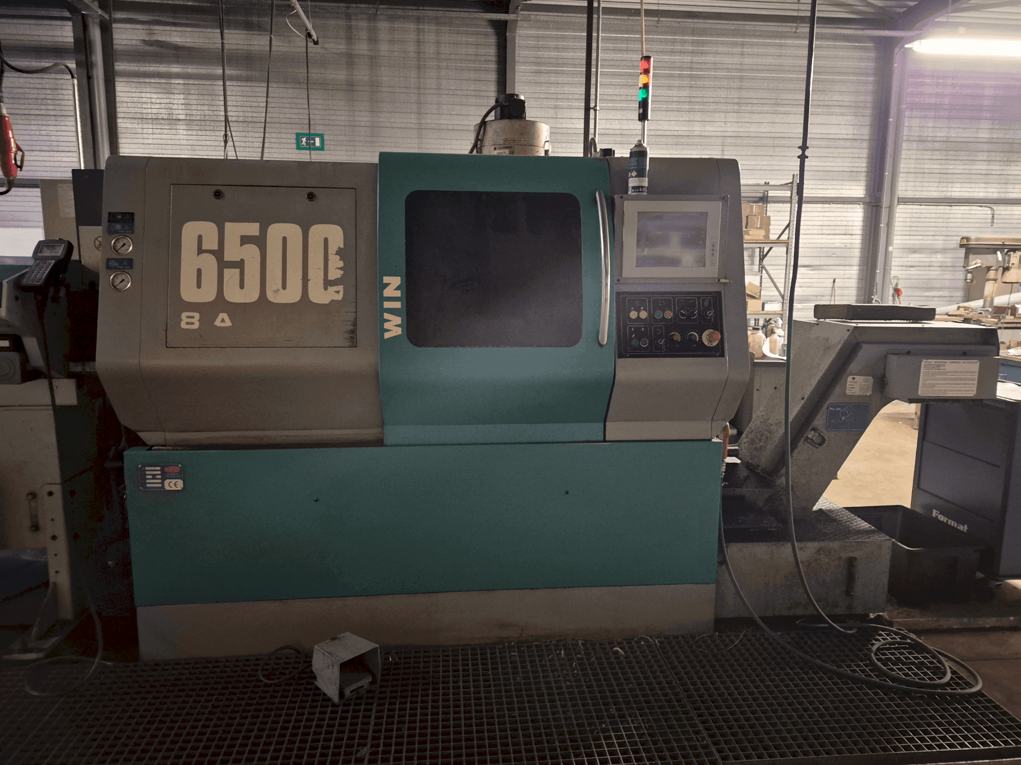 MUPEM WIN 6500-maskinen framifrån