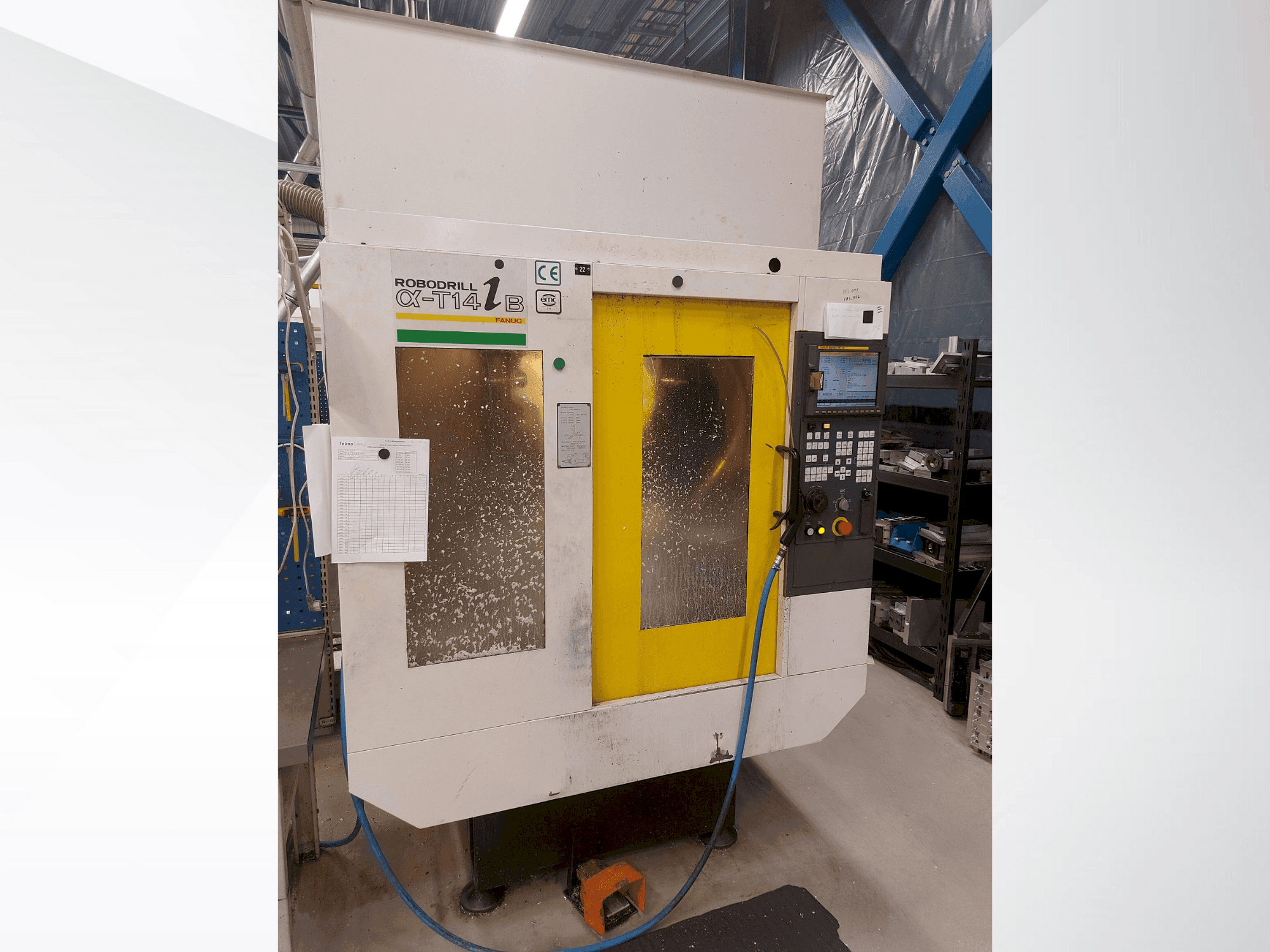 FANUC Robodrill α-T14iB-maskinen framifrån