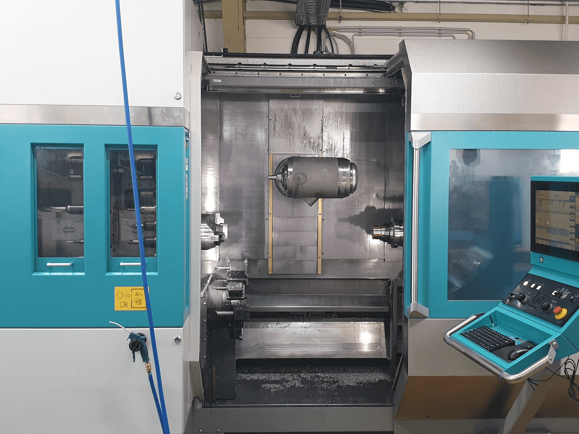 Index G220-maskinen framifrån