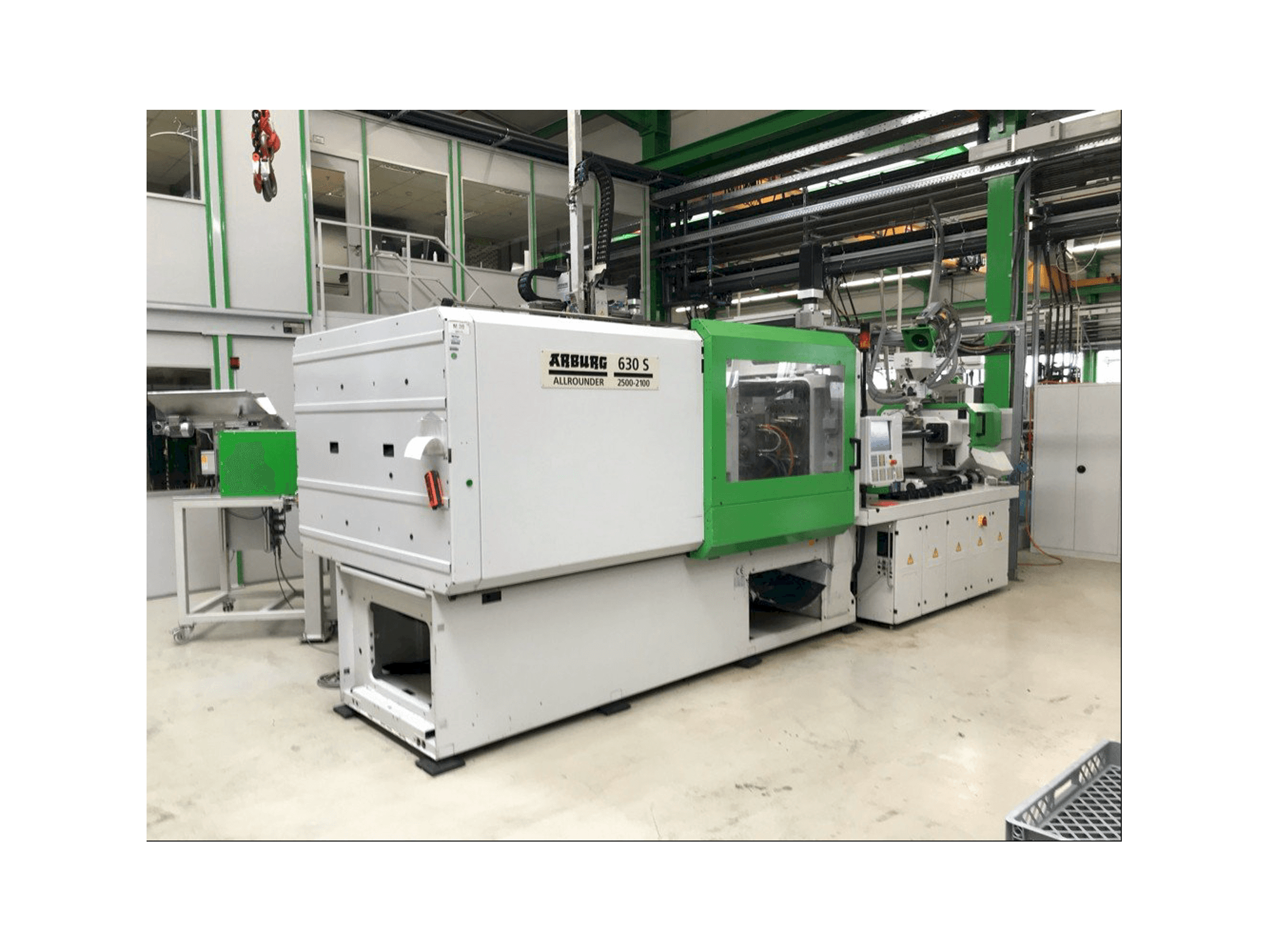 Arburg 630 S 2500-2100-maskinen framifrån