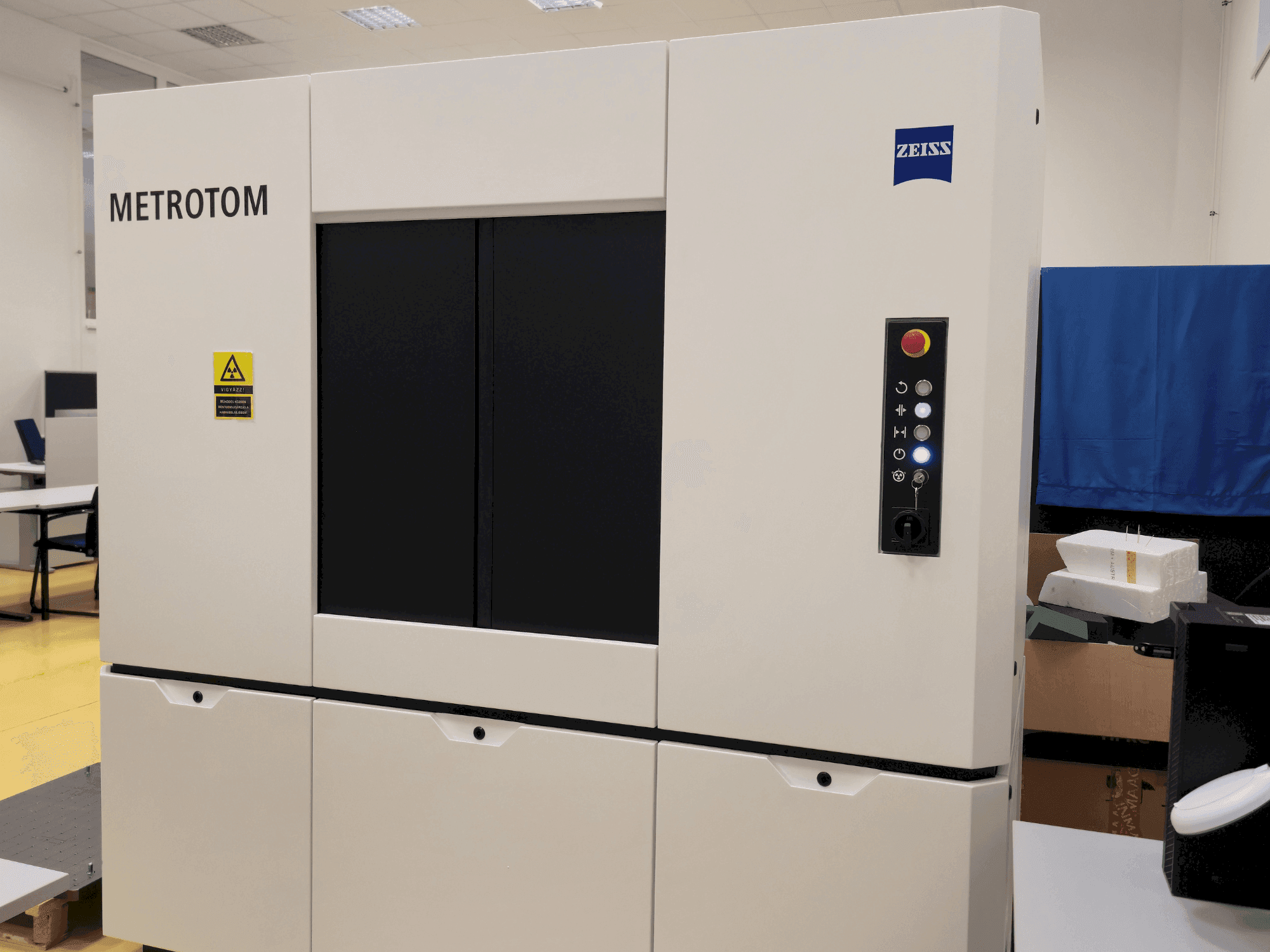 ZEISS Metrotom 6Scout-maskinen framifrån